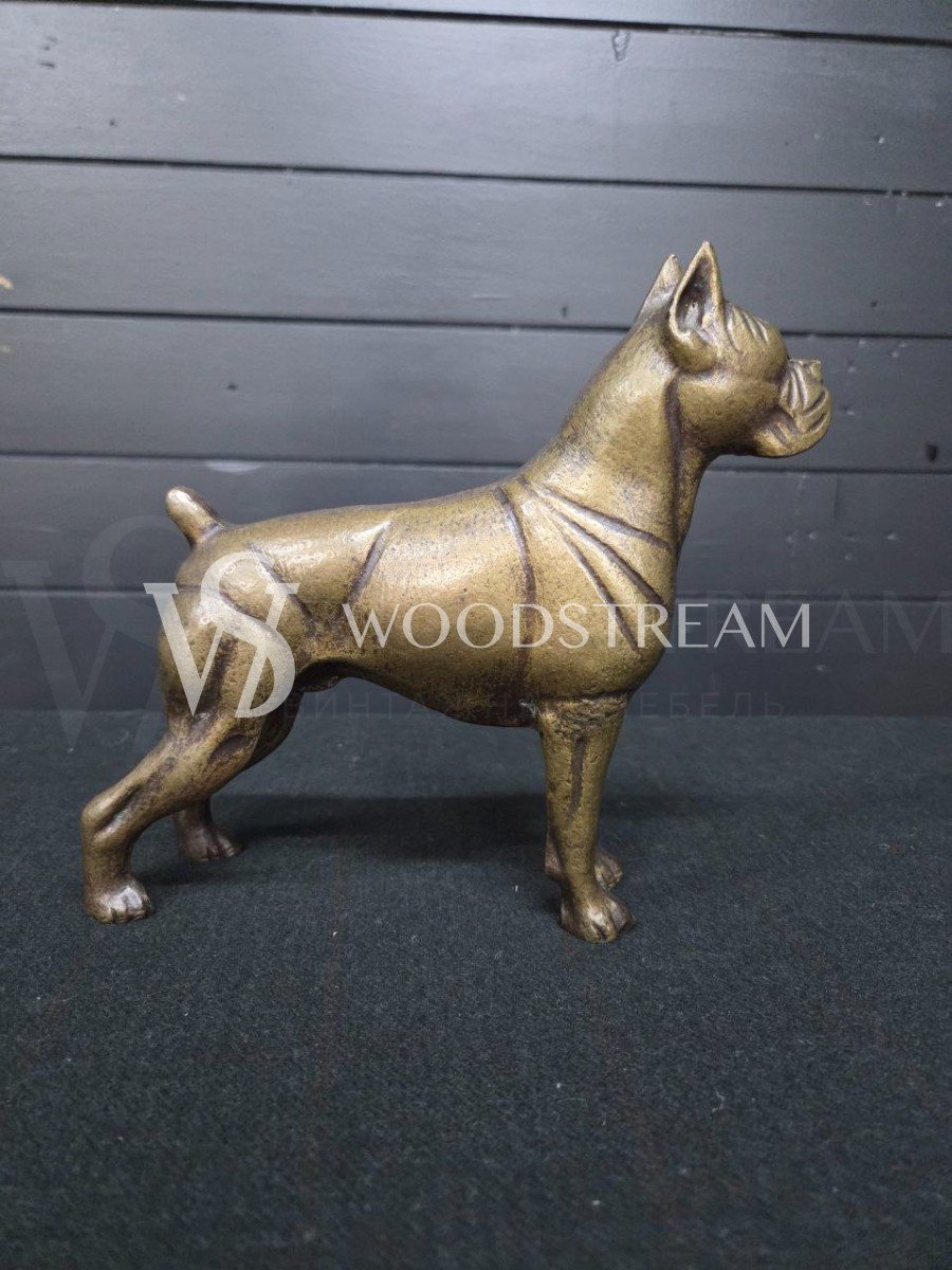 Скульптура/Статуэтка анималистическая Собака/Боксер