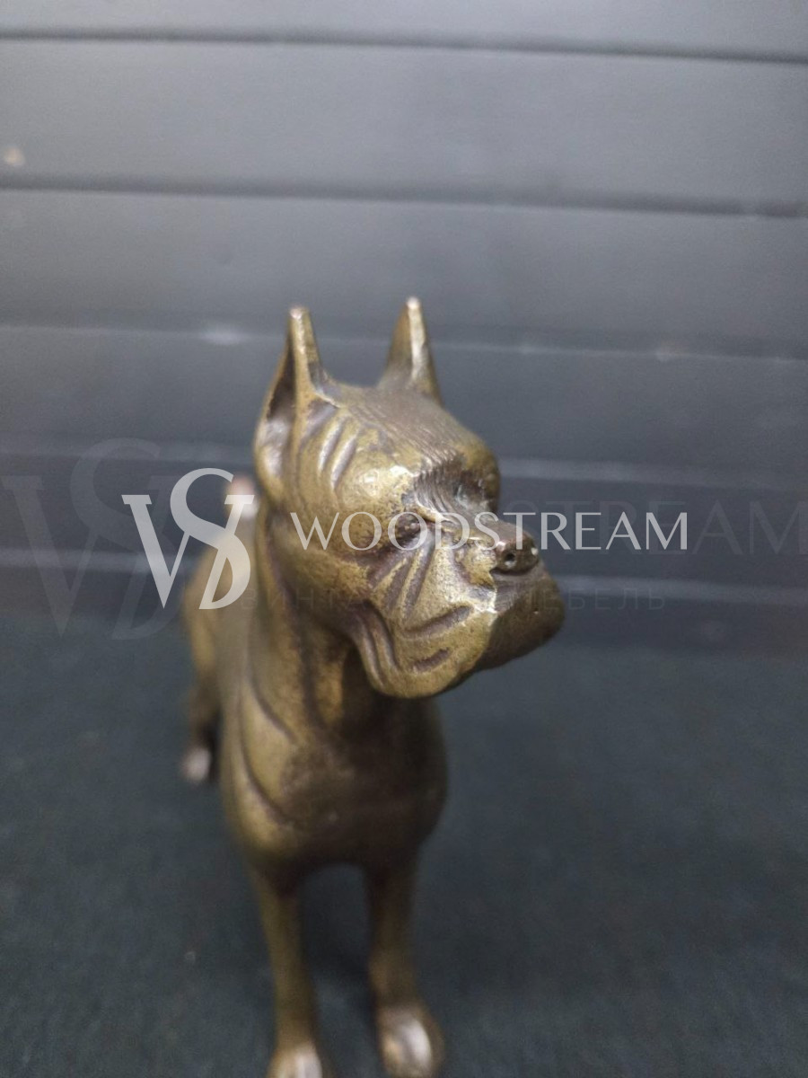 Скульптура/Статуэтка анималистическая Собака/Боксер