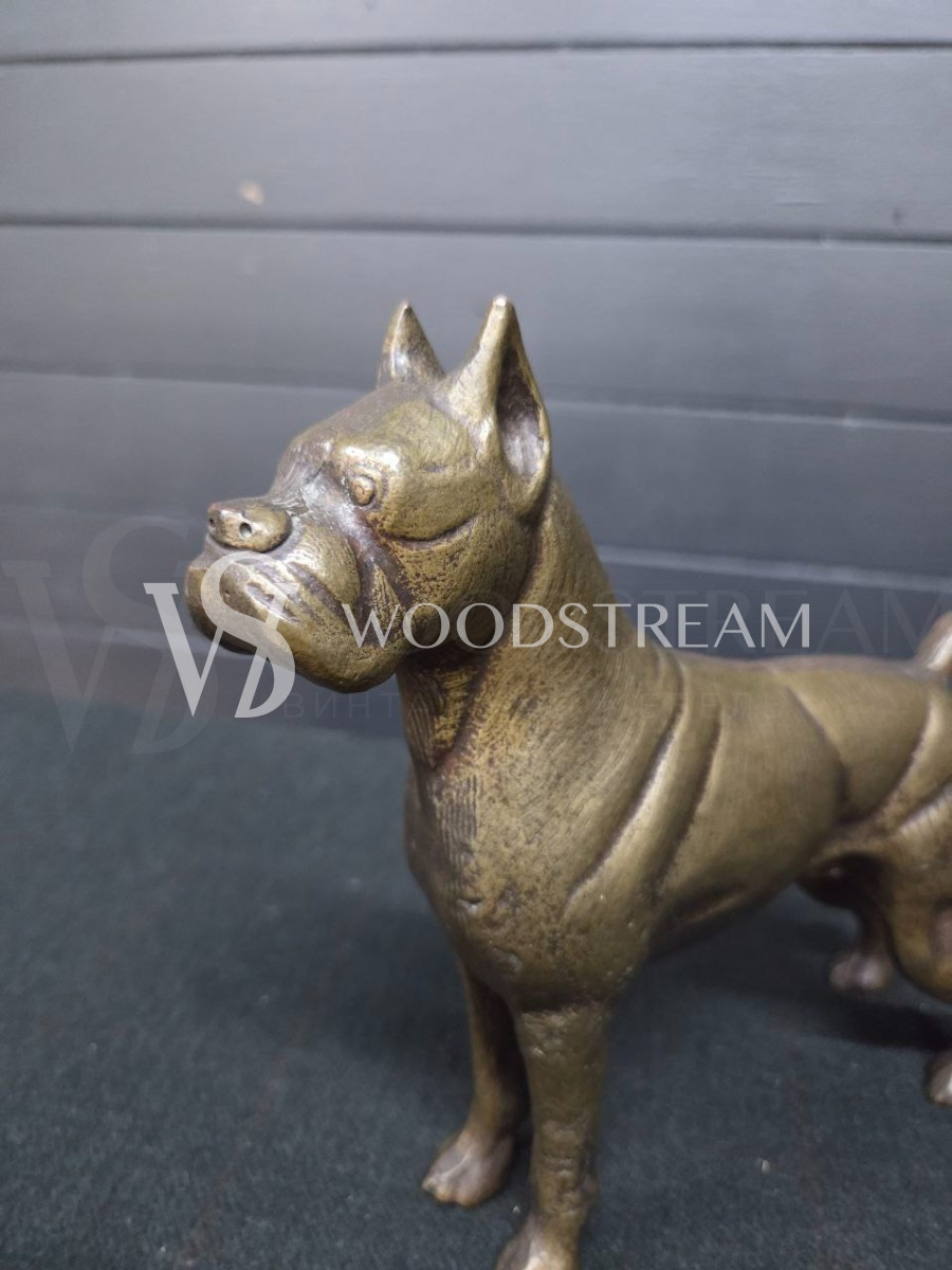 Скульптура/Статуэтка анималистическая Собака/Боксер