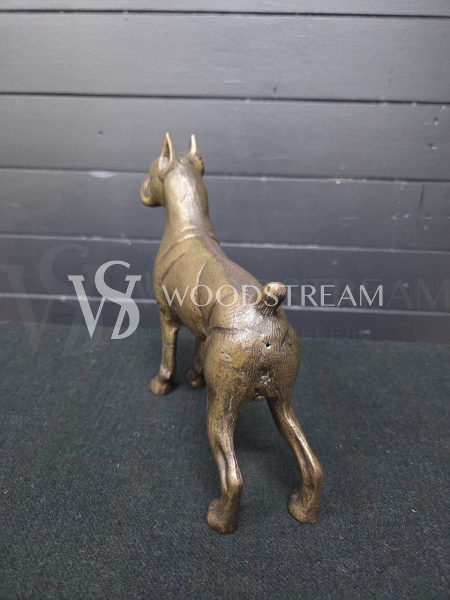 Скульптура/Статуэтка анималистическая Собака/Боксер