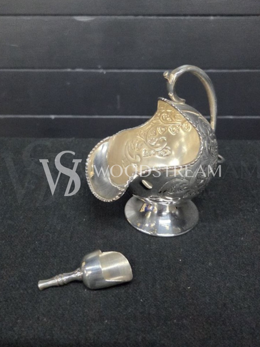 Сахарница с ложкой винтажная