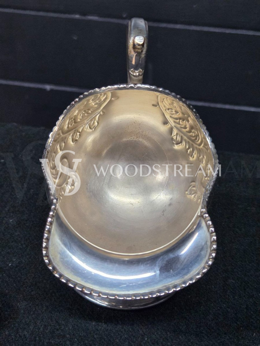 Сахарница с ложкой винтажная