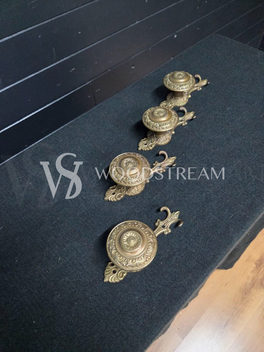 Комплект: Фурнитура/Крючок/Вешалка в стиле венецианского Людовика XV 4 штуки