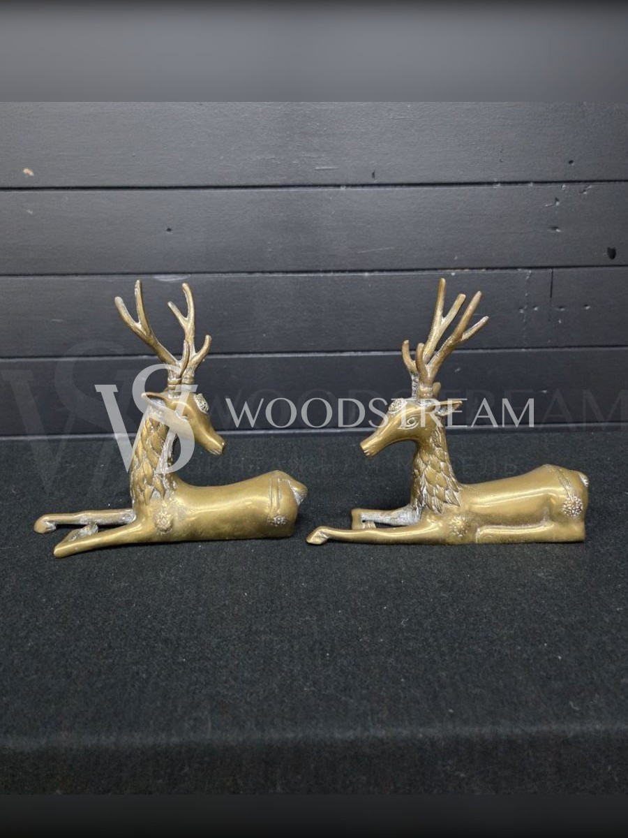 Скульптура/Статуэтка 2 штуки Олень