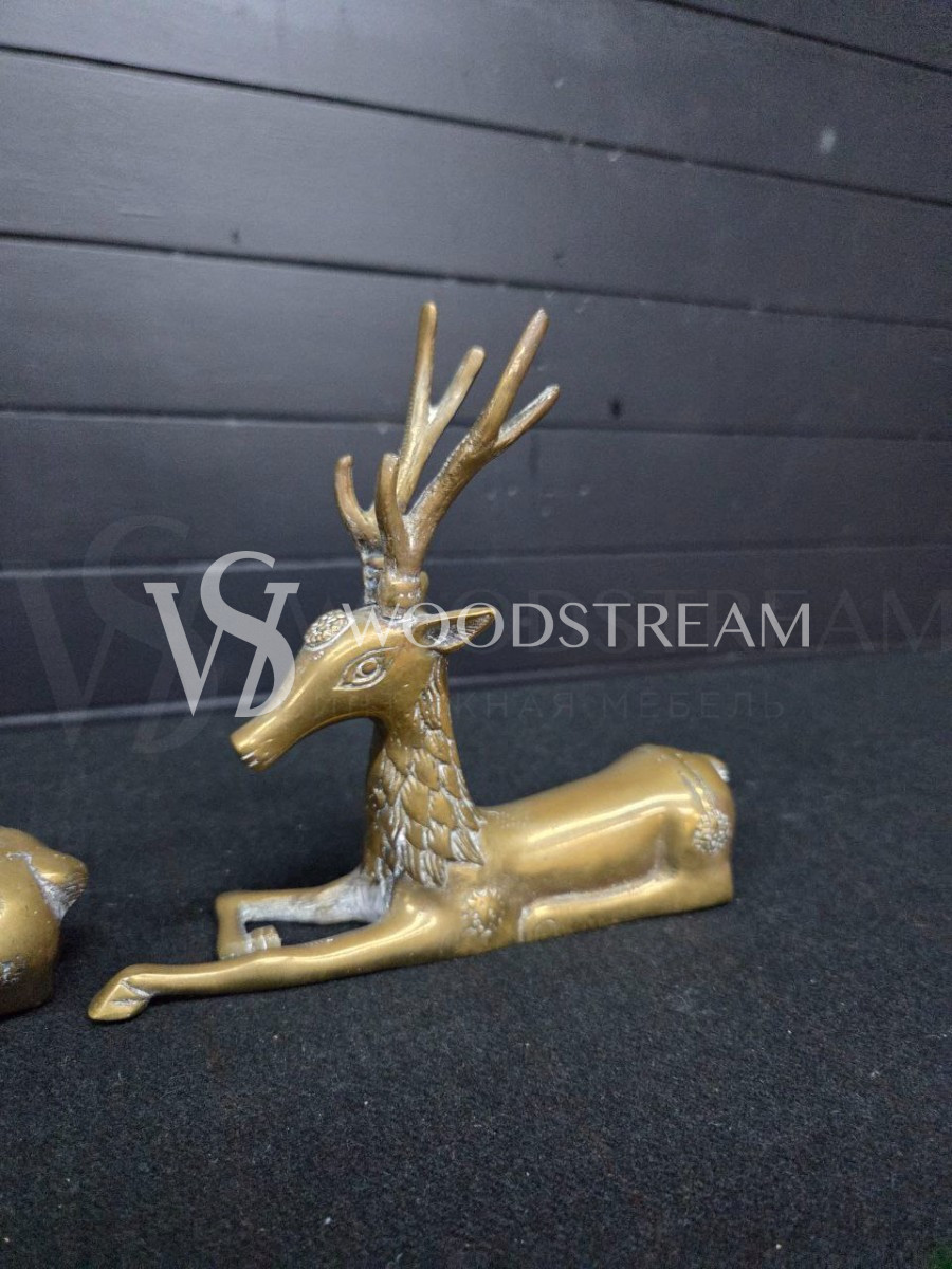 Скульптура/Статуэтка 2 штуки Олень