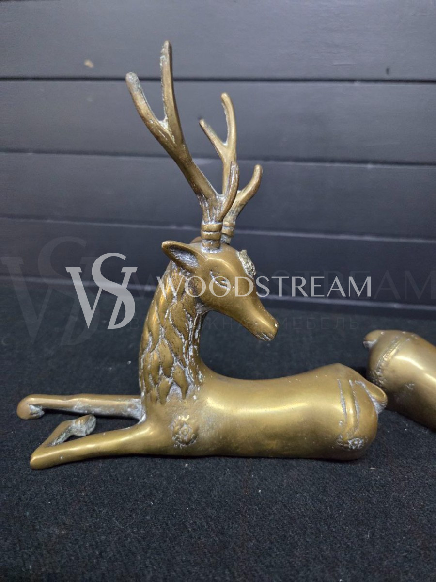 Скульптура/Статуэтка 2 штуки Олень