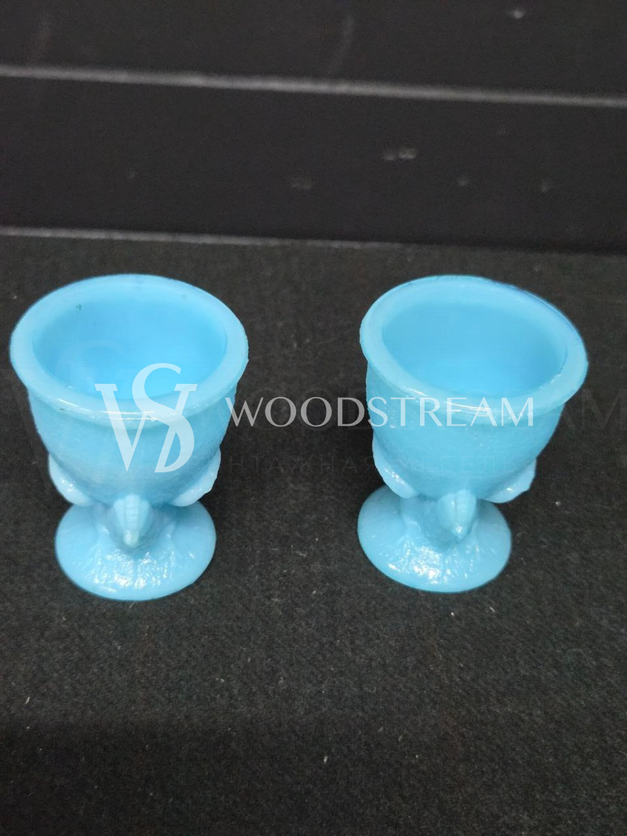 Подсвечник с птичками винтажный 2 штуки