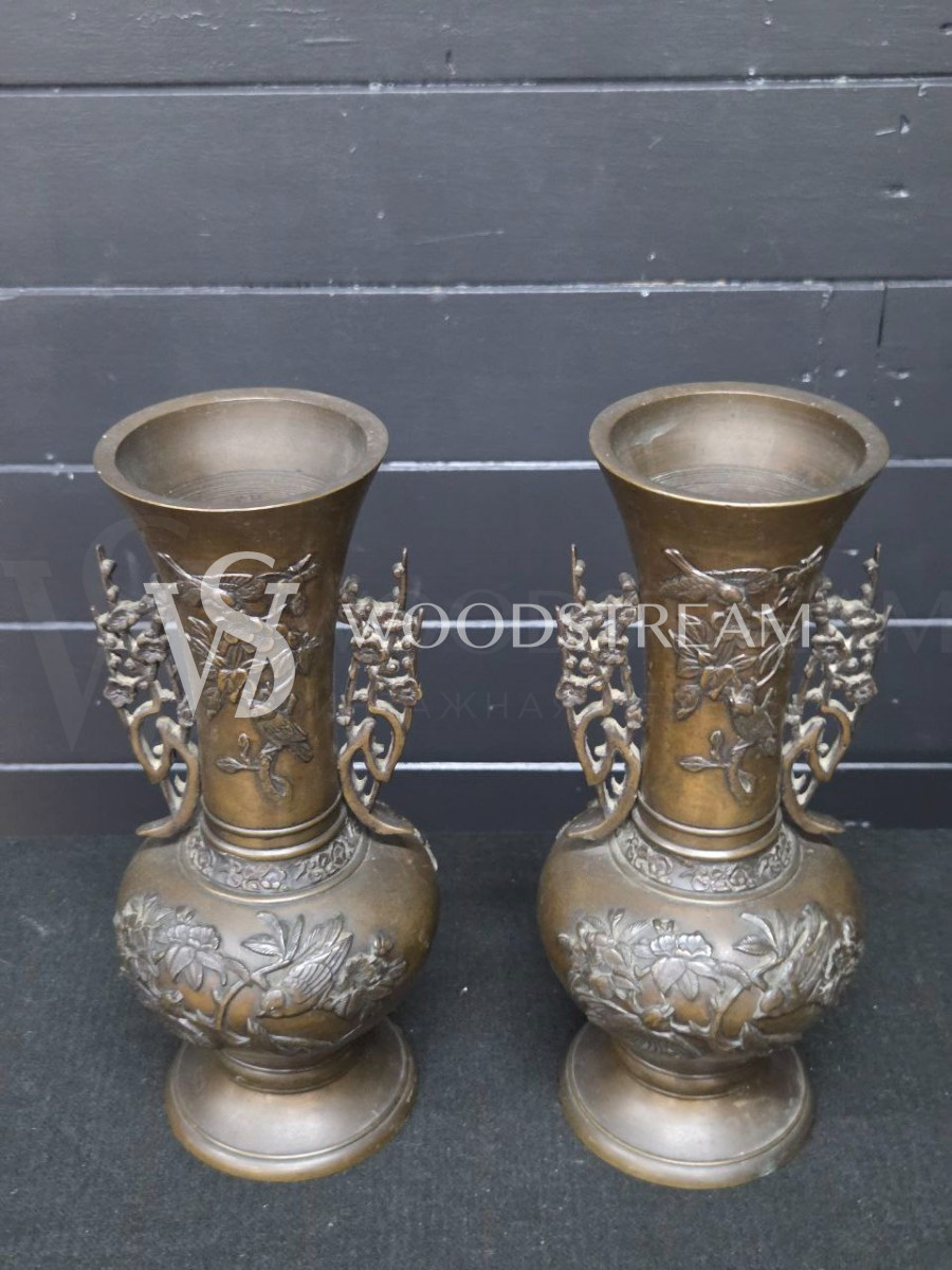 Ваза винтажная 2 штуки