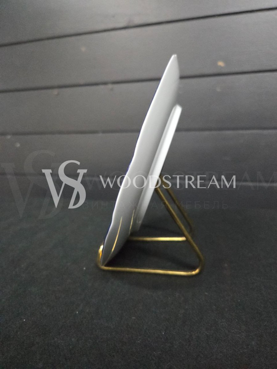 Тарелка декоративная винтажная Цветы