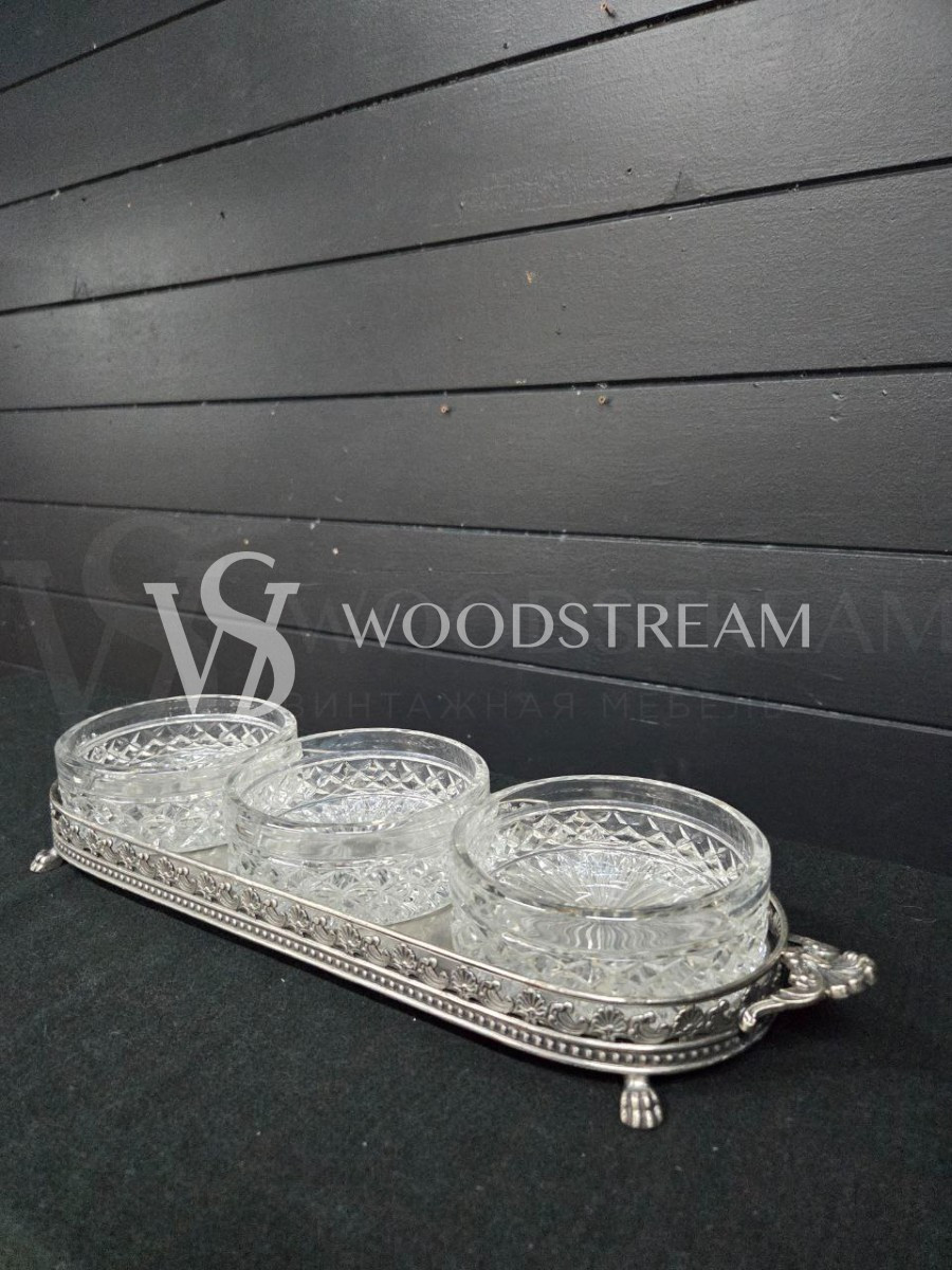 Менажница/Ваза/Салатник на подносе