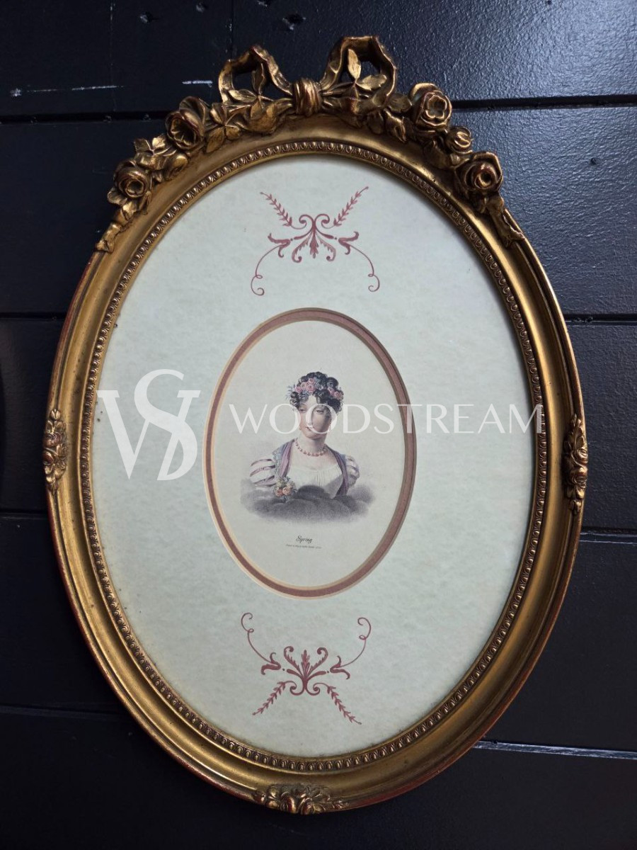 Картина/Портрет в стиле Людовика XVI 2 штуки