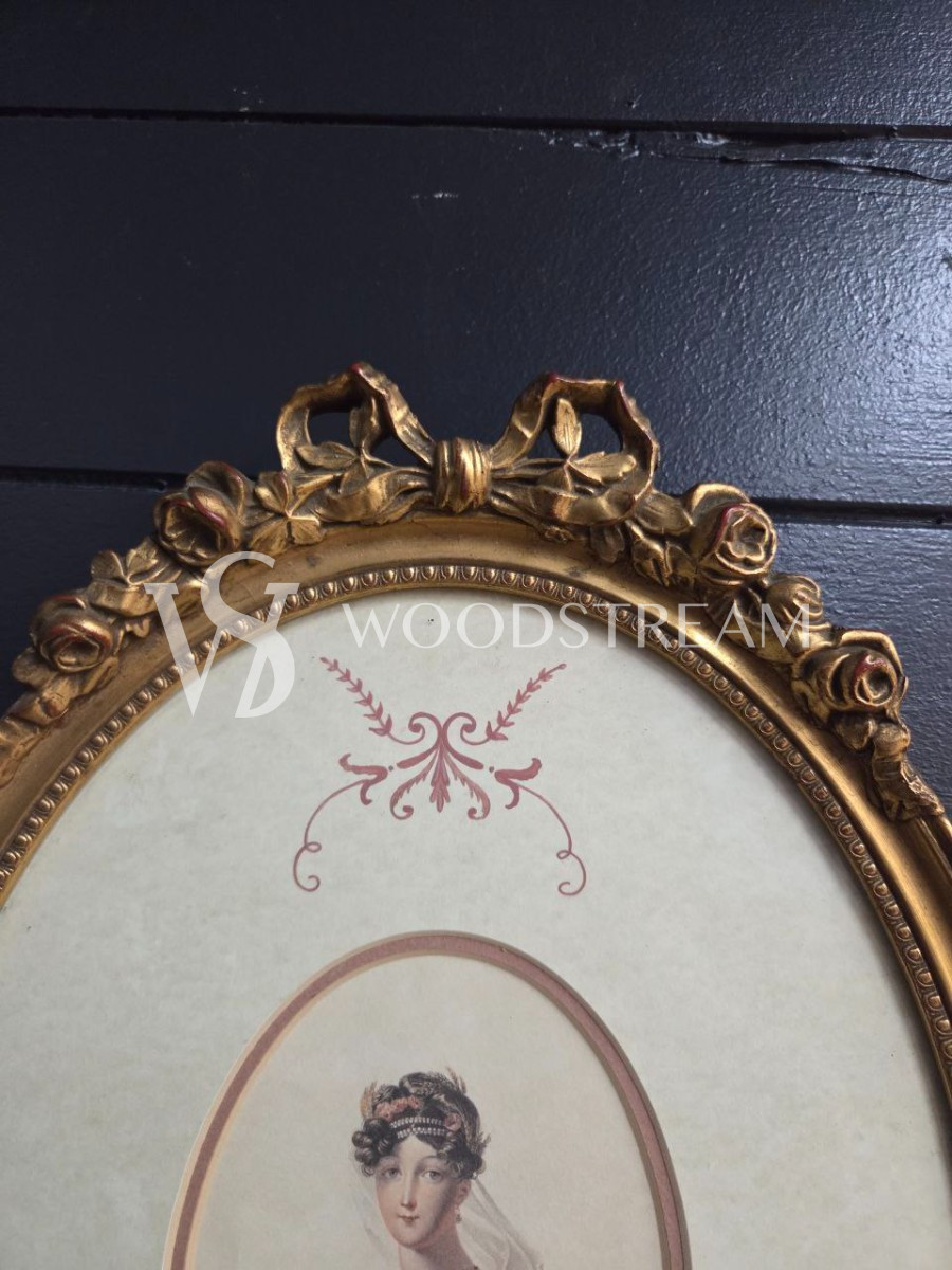 Картина/Портрет в стиле Людовика XVI 2 штуки