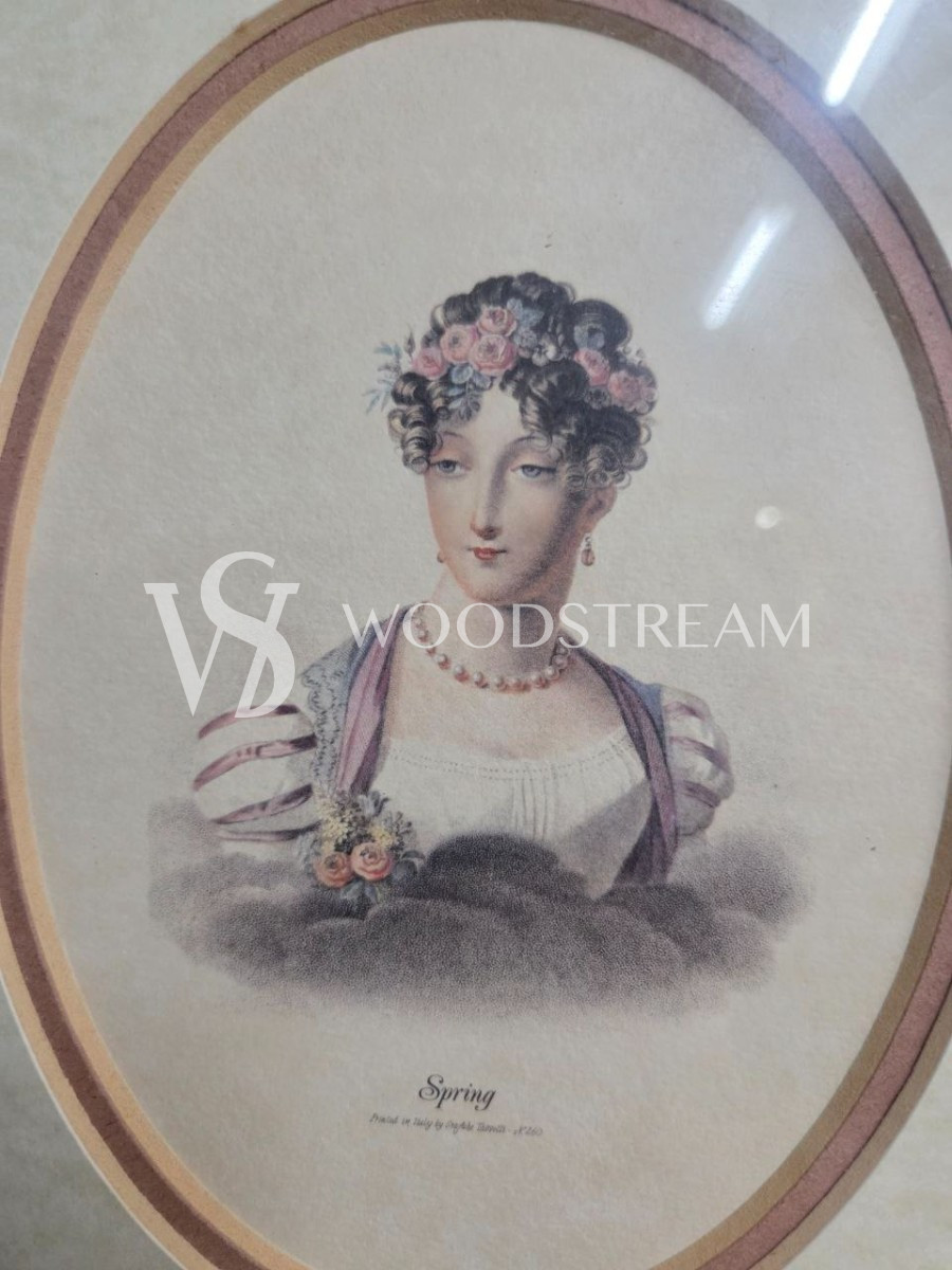 Картина/Портрет в стиле Людовика XVI 2 штуки