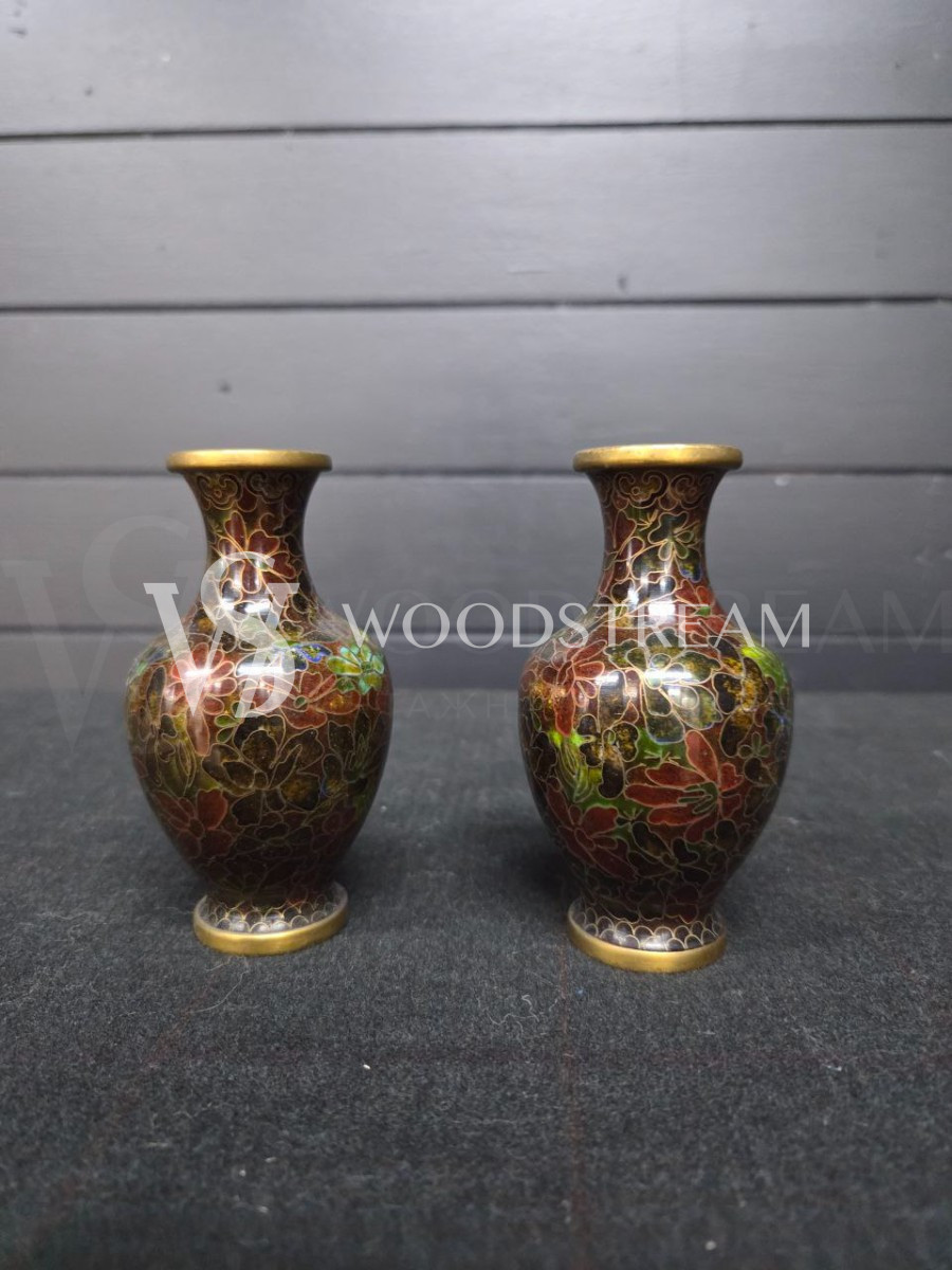 Ваза Клуазоне 2 штуки