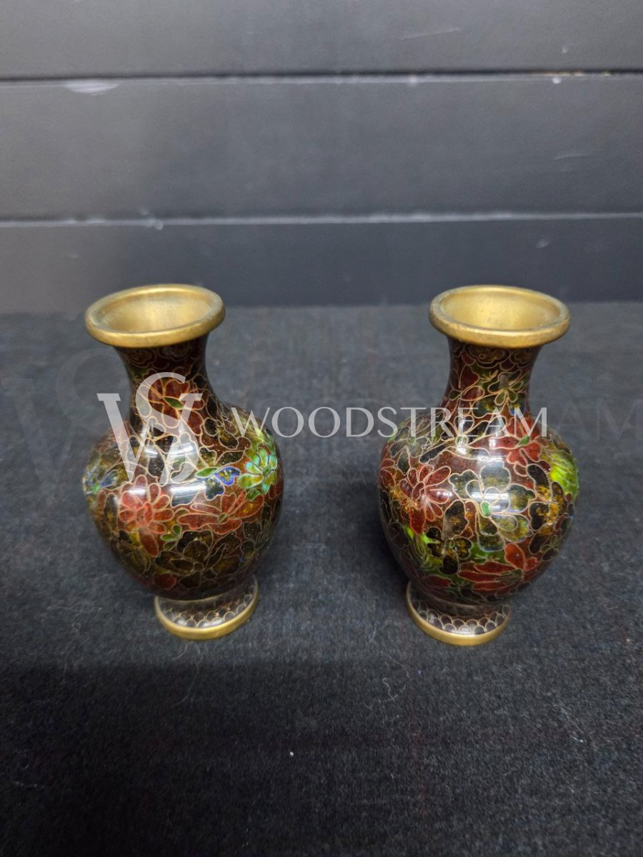 Ваза Клуазоне 2 штуки