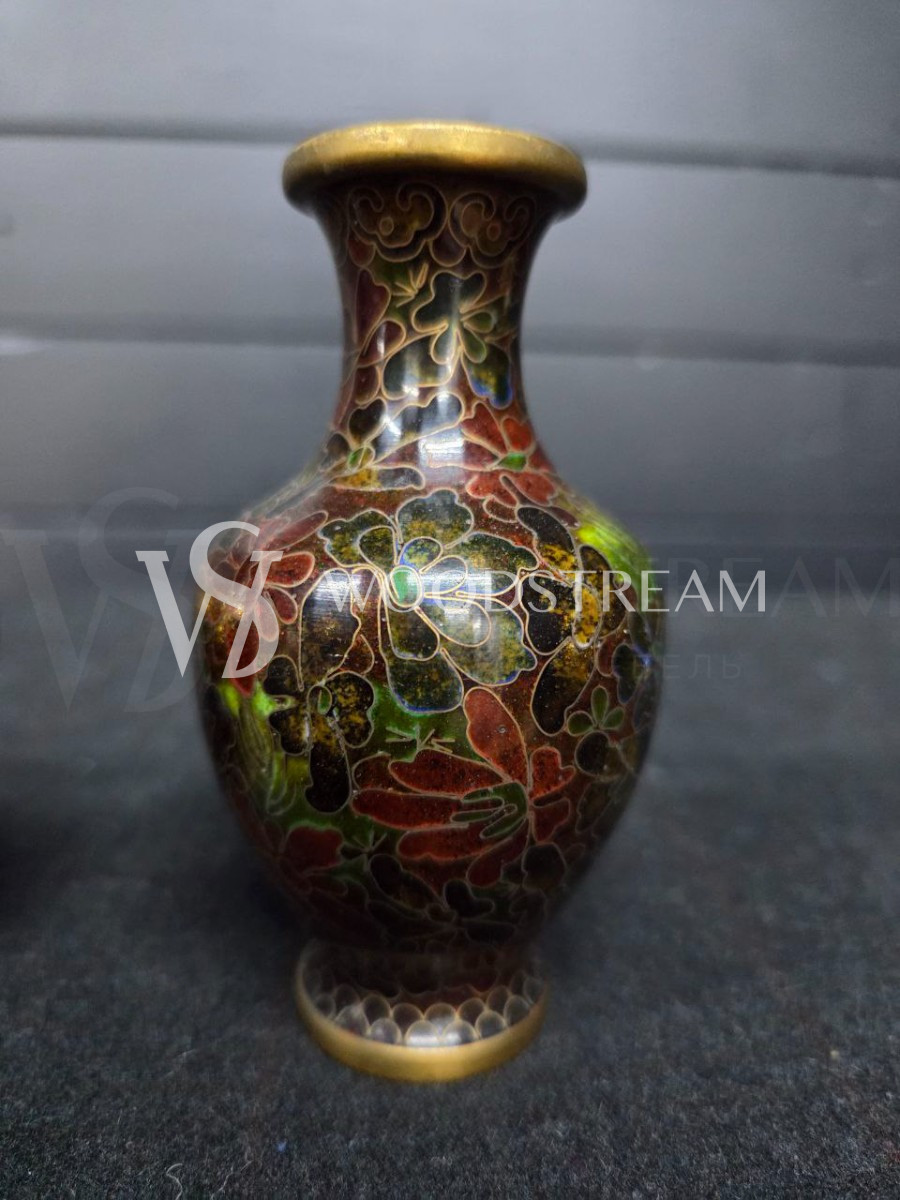 Ваза Клуазоне 2 штуки