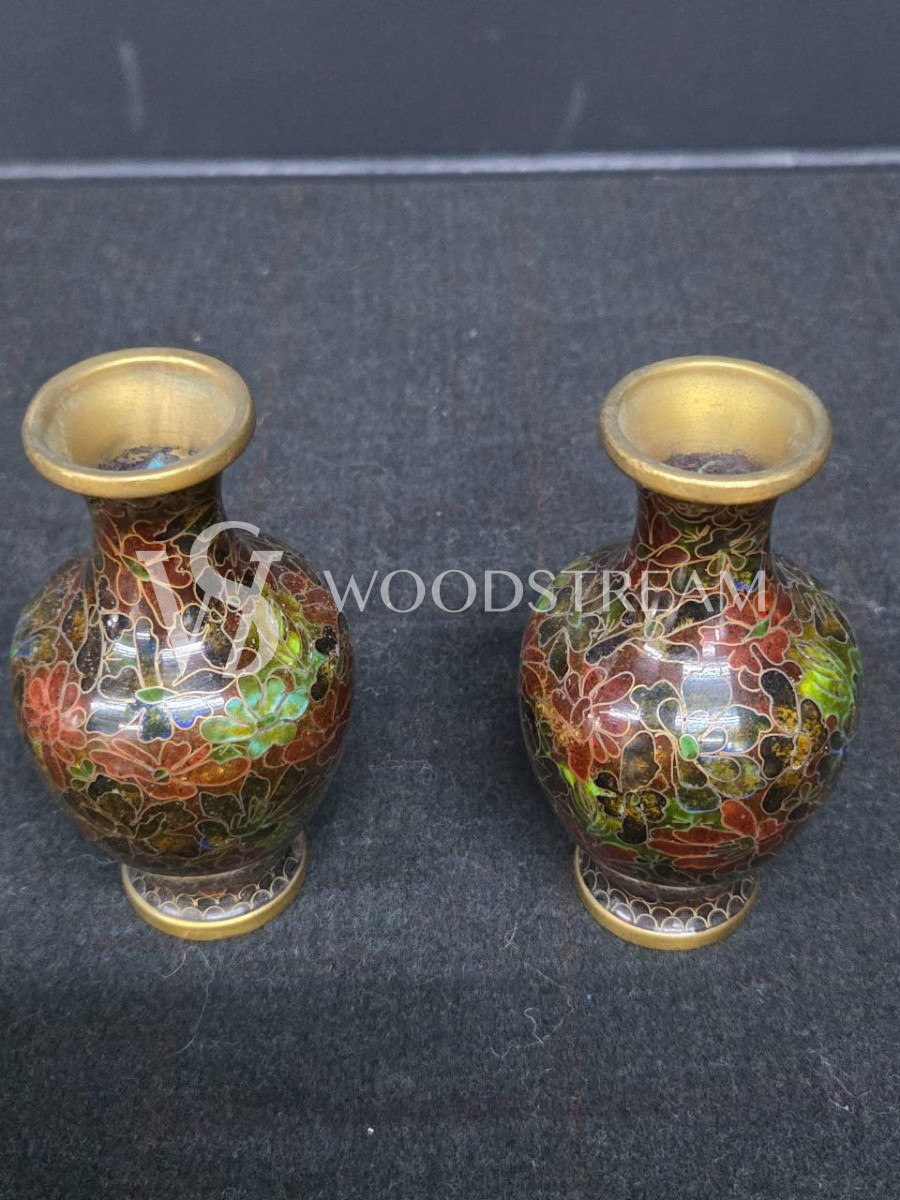 Ваза Клуазоне 2 штуки