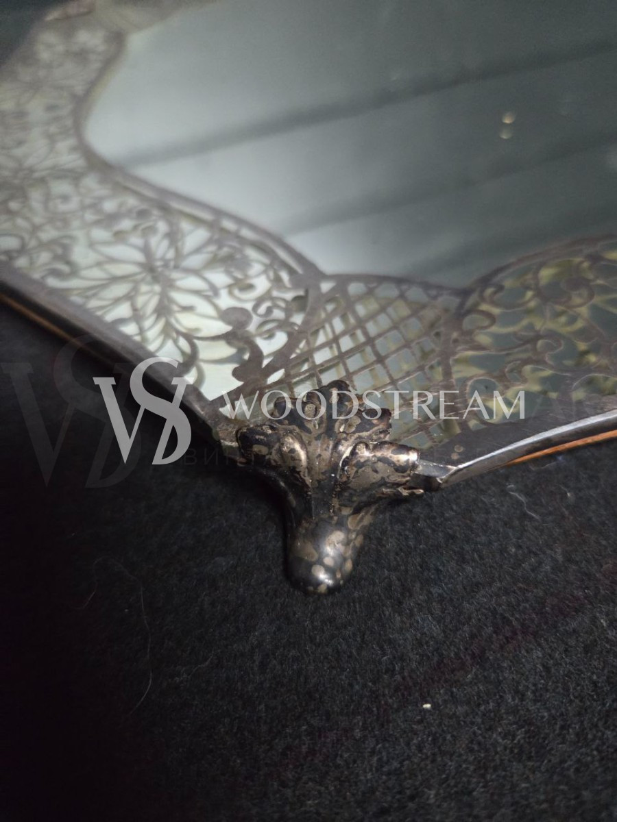 Поднос зеркальный винтажный