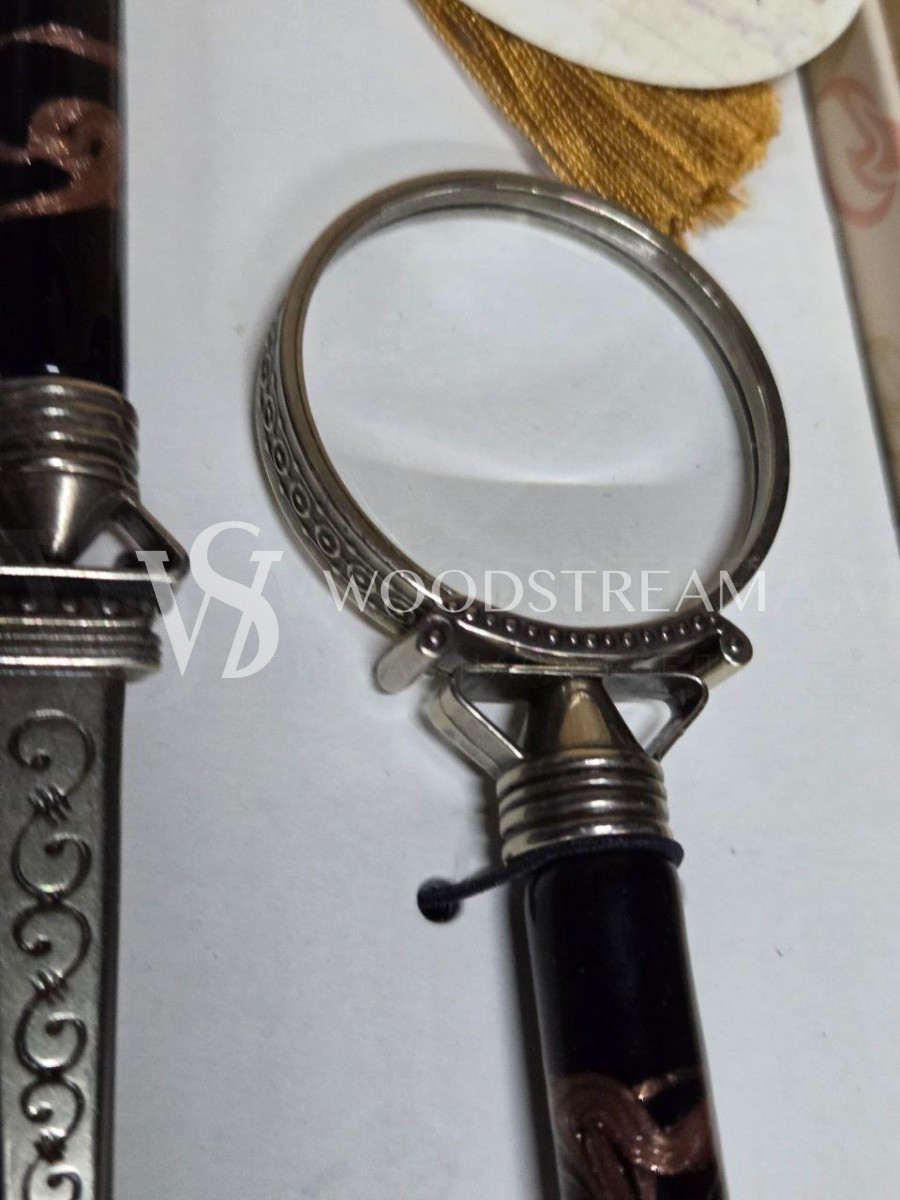 Набор кабинетный Нож и Лупа в оригинальной упаковке Bortoletti