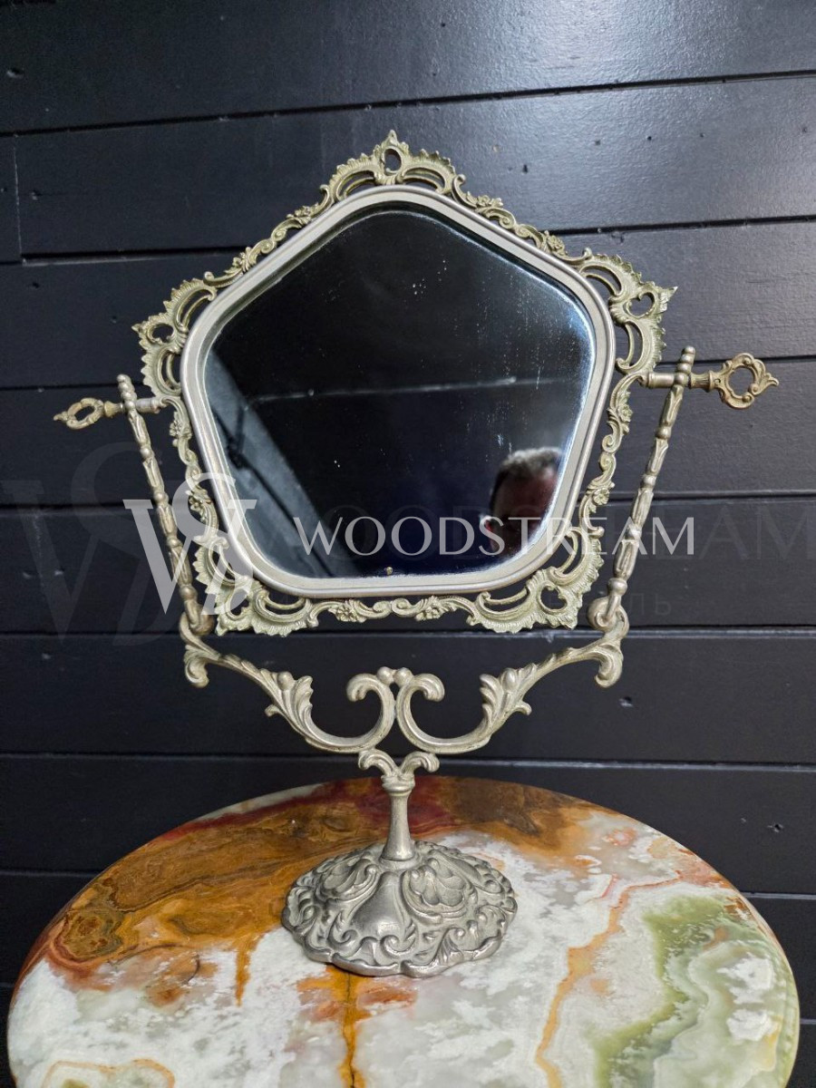 Зеркало псише настольное будуарное в стиле Людовика XV