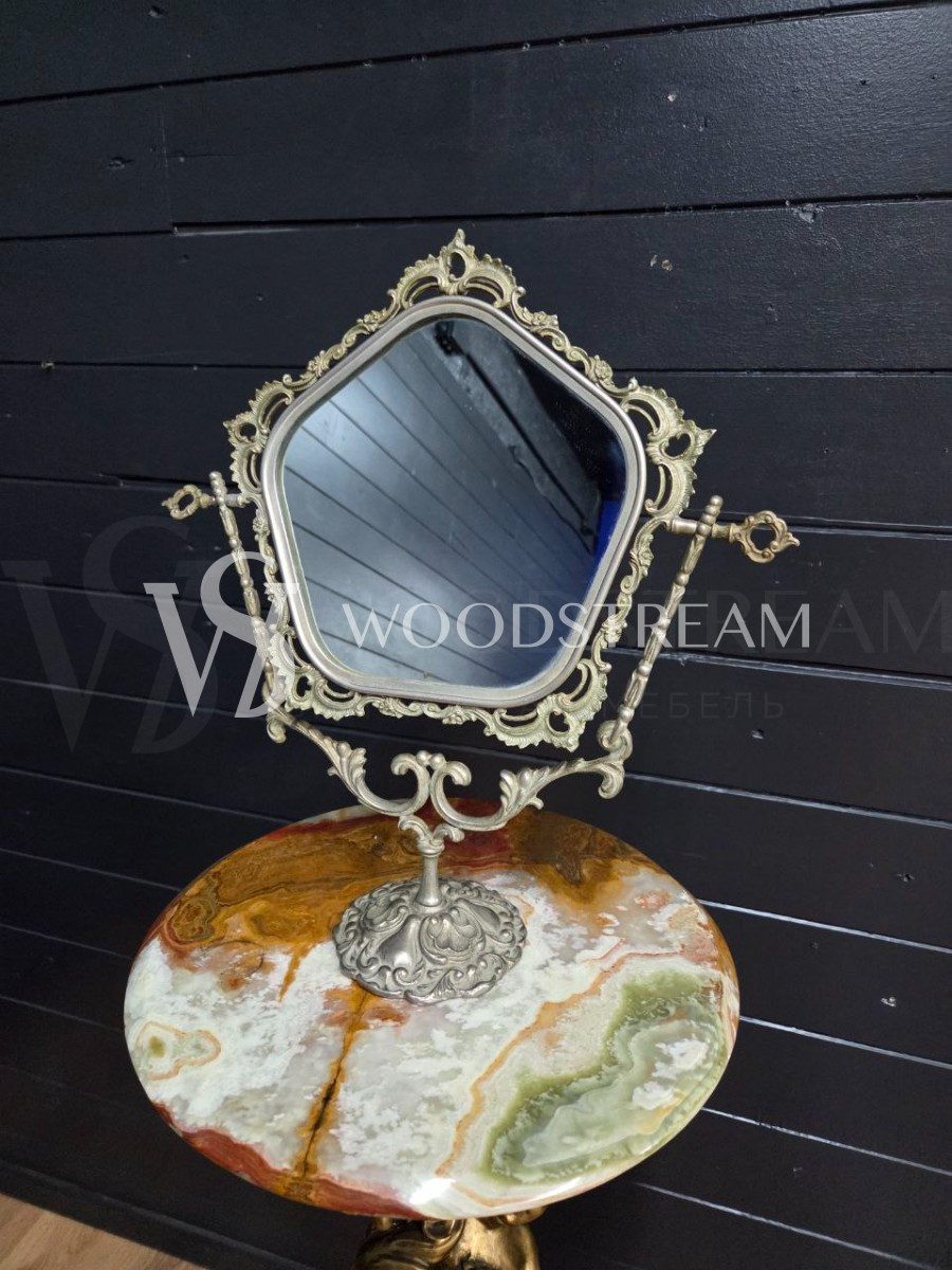 Зеркало псише настольное будуарное в стиле Людовика XV