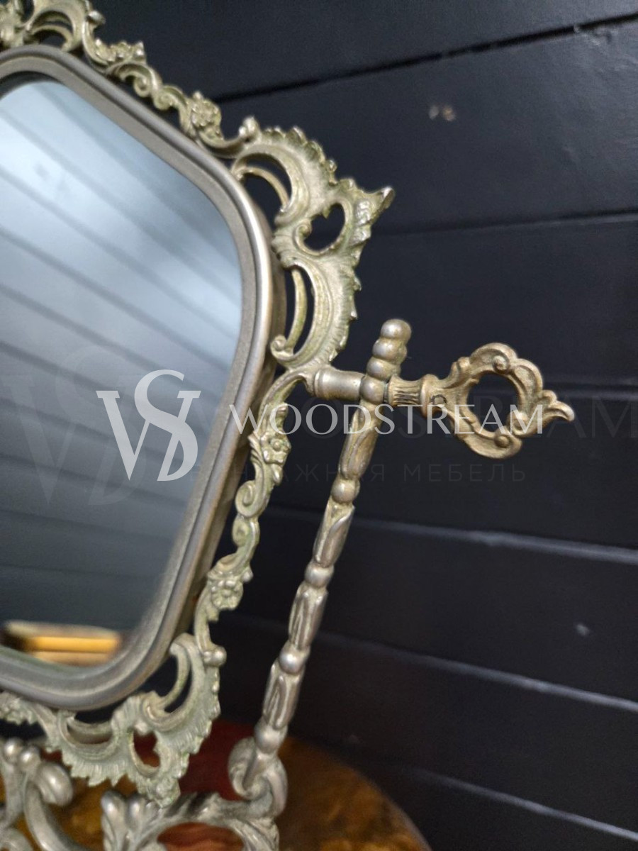 Зеркало псише настольное будуарное в стиле Людовика XV