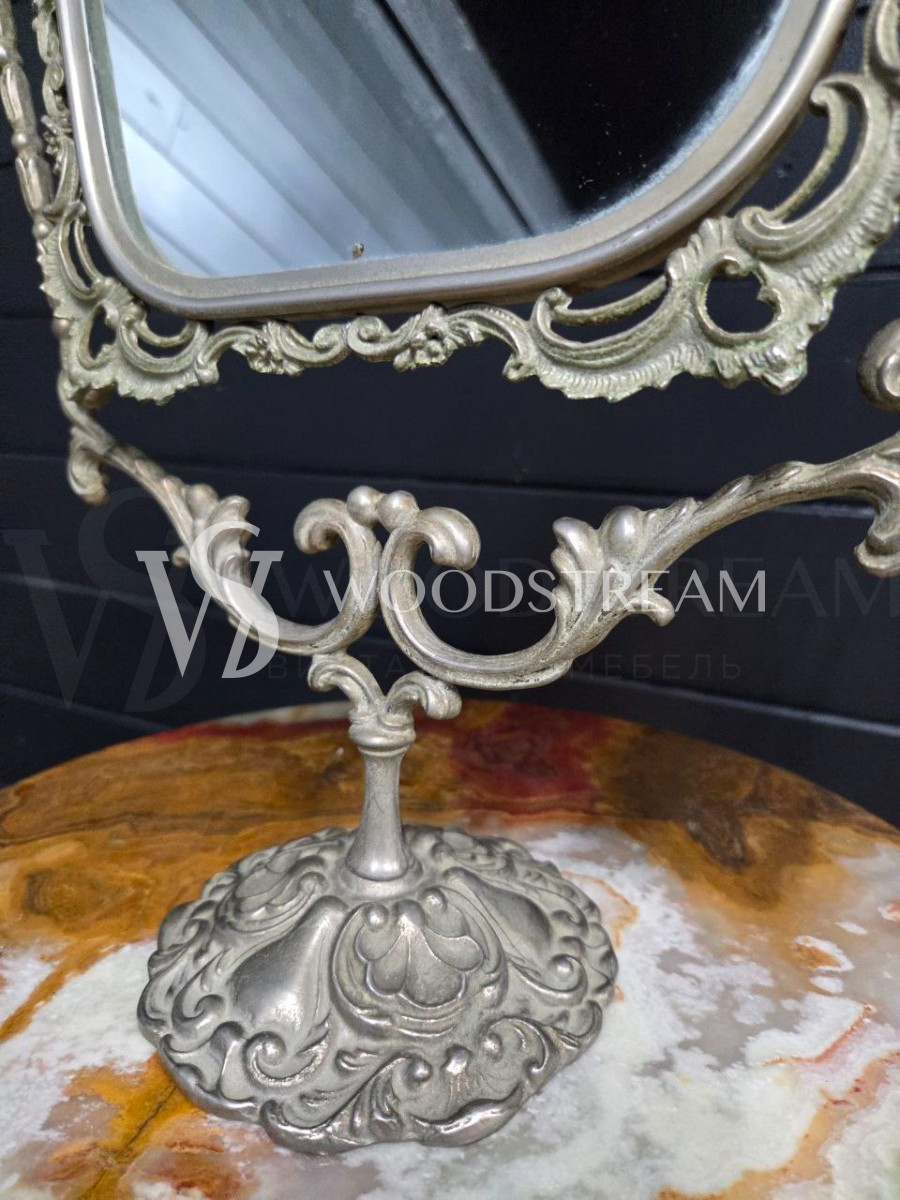 Зеркало псише настольное будуарное в стиле Людовика XV