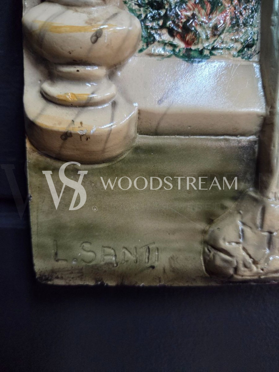 Картина/Панно/Барельеф с галантной сценой 2 штуки