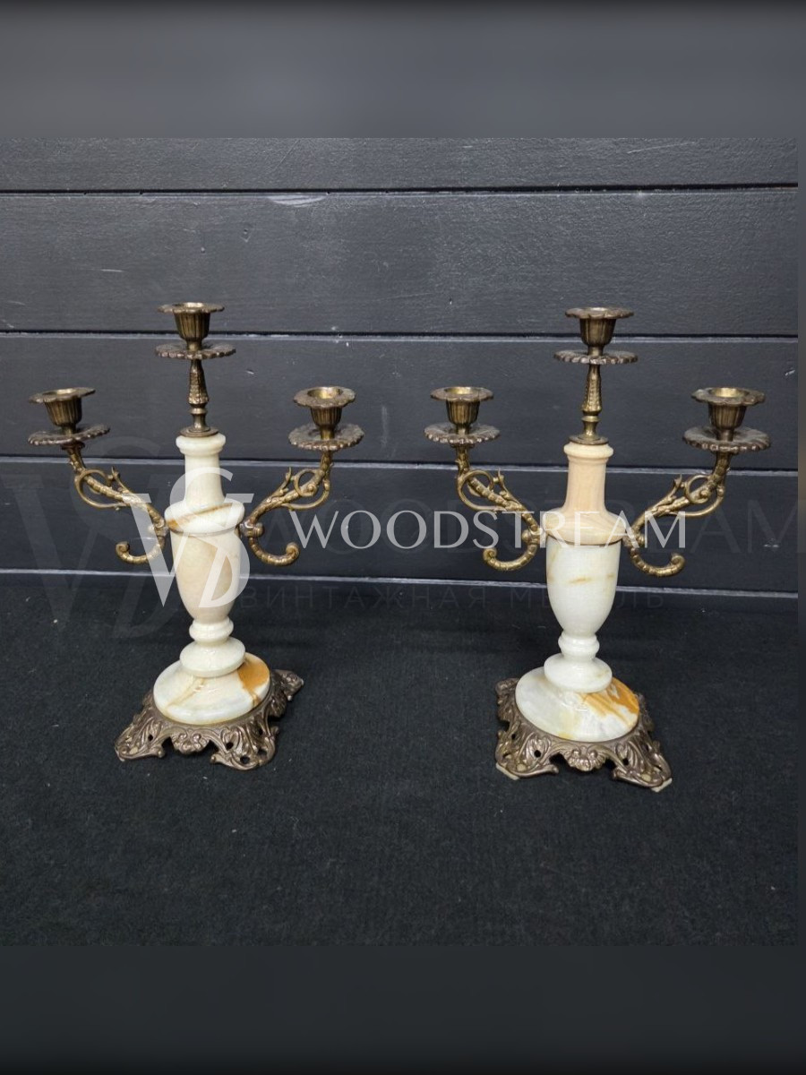 Подсвечник винтажный 2 штуки