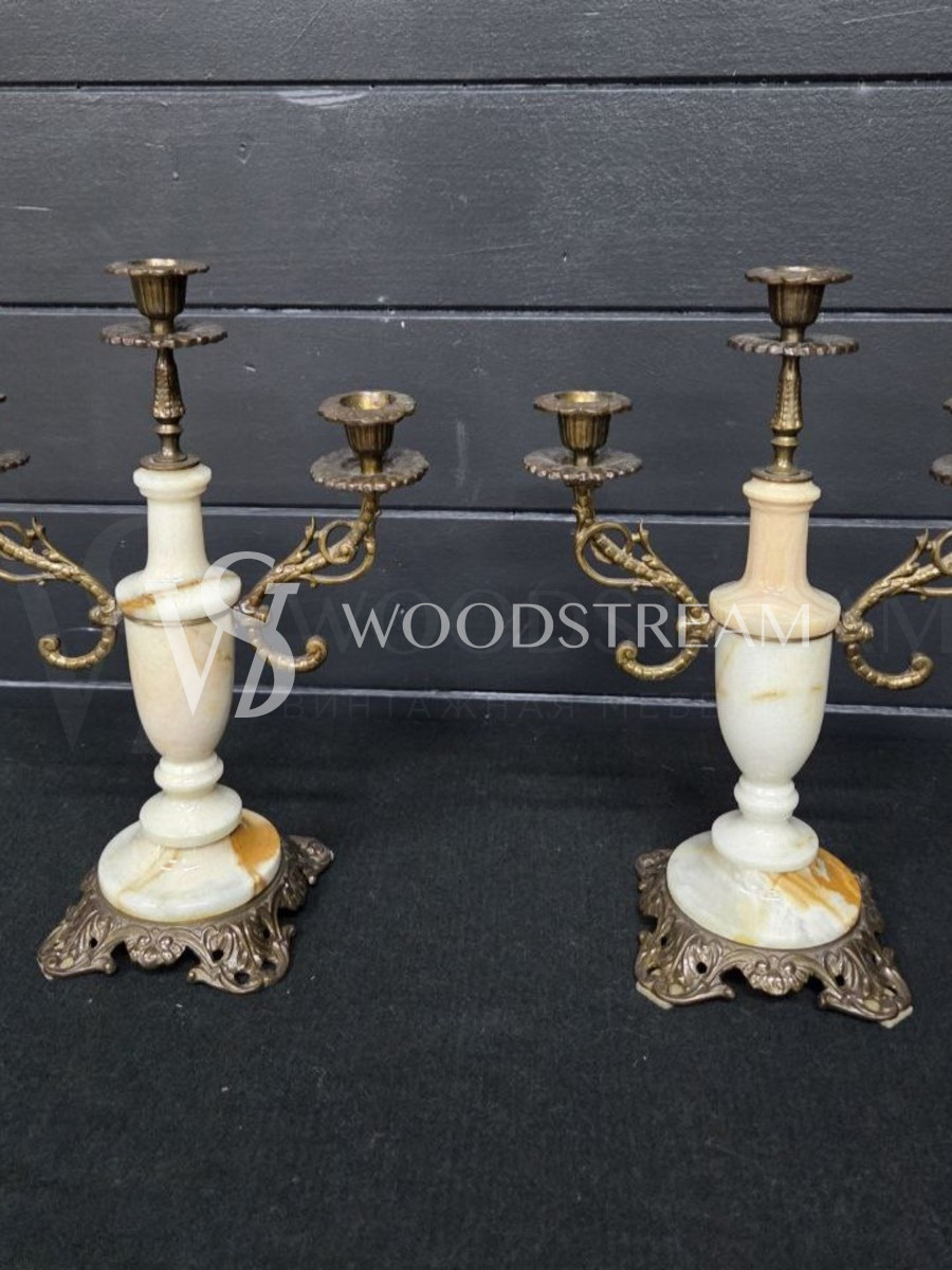 Подсвечник винтажный 2 штуки