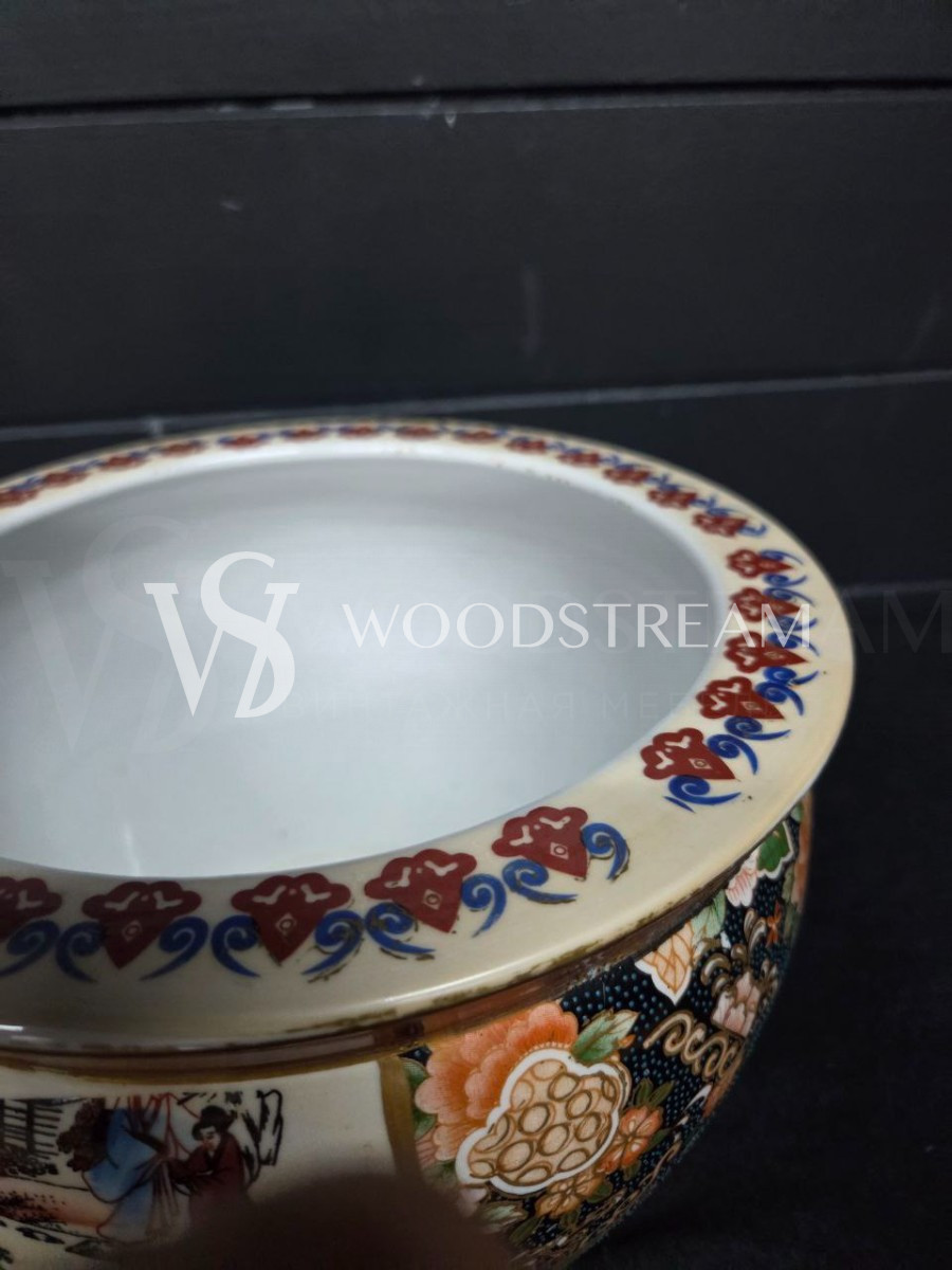 Ваза/Вазон/Кашпо в стиле шинуазри