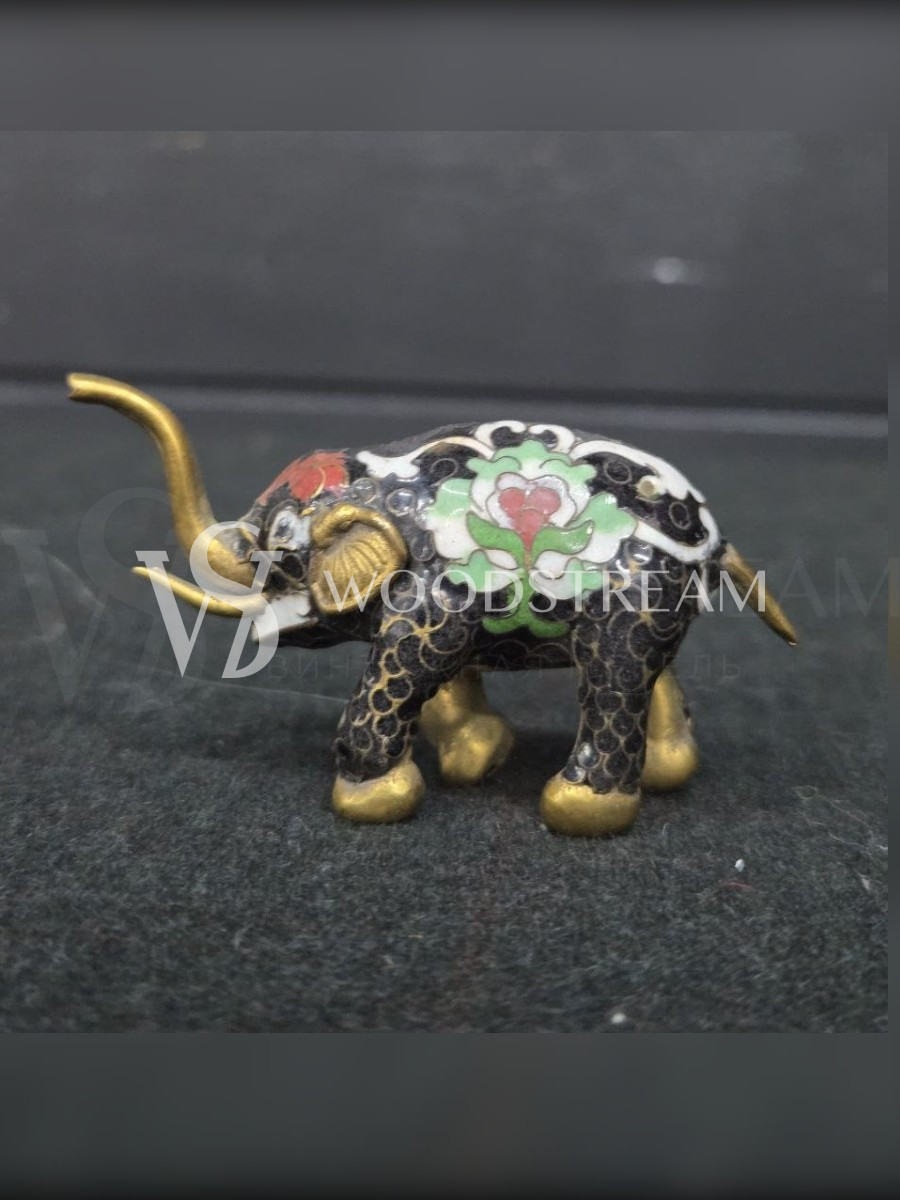 Статуэтка/Фигурка Клуазоне Слон