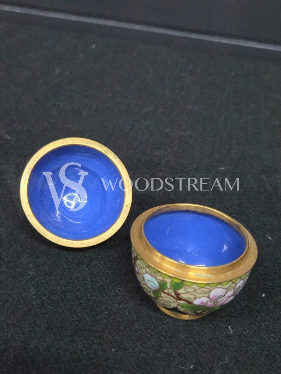 Декоративный элемент/Шкатулка/Яйцо Клуазоне