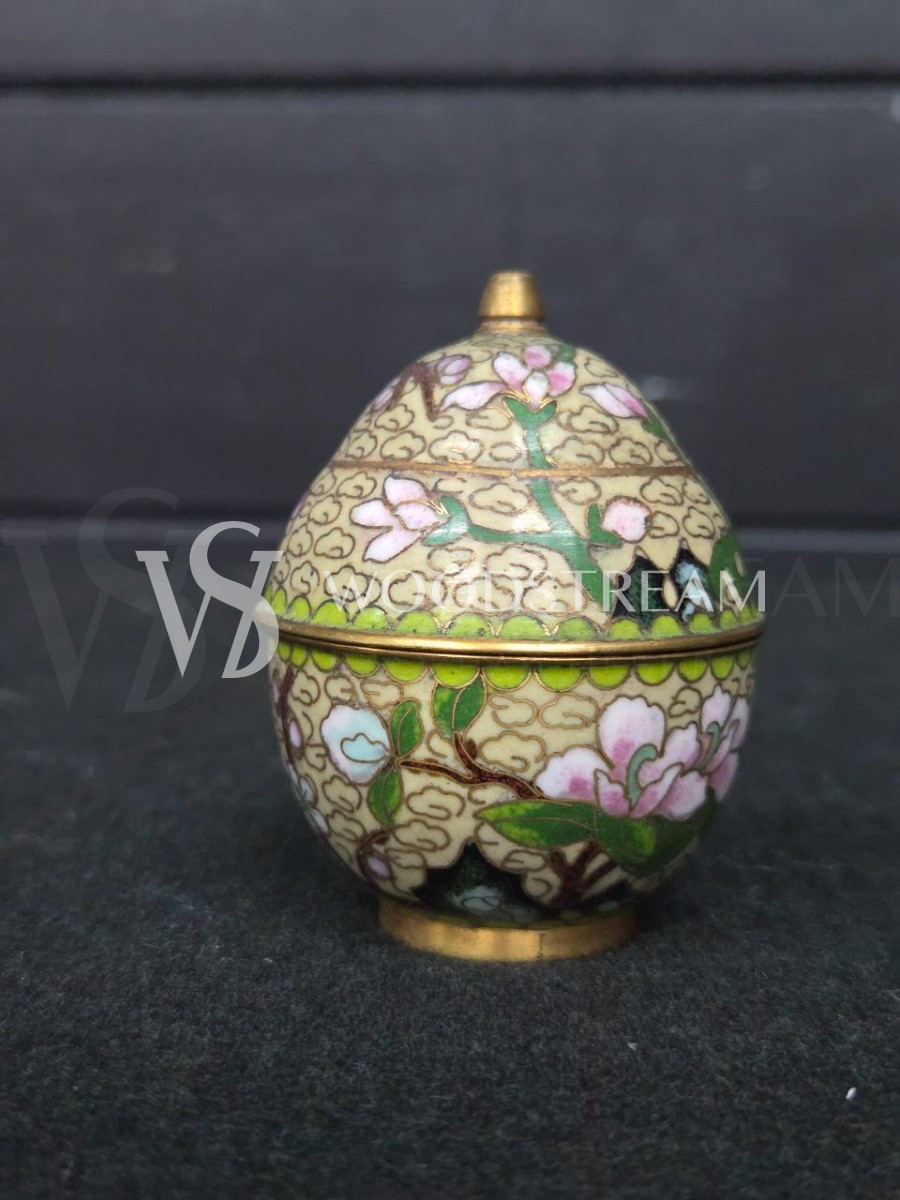 Декоративный элемент/Шкатулка/Яйцо Клуазоне