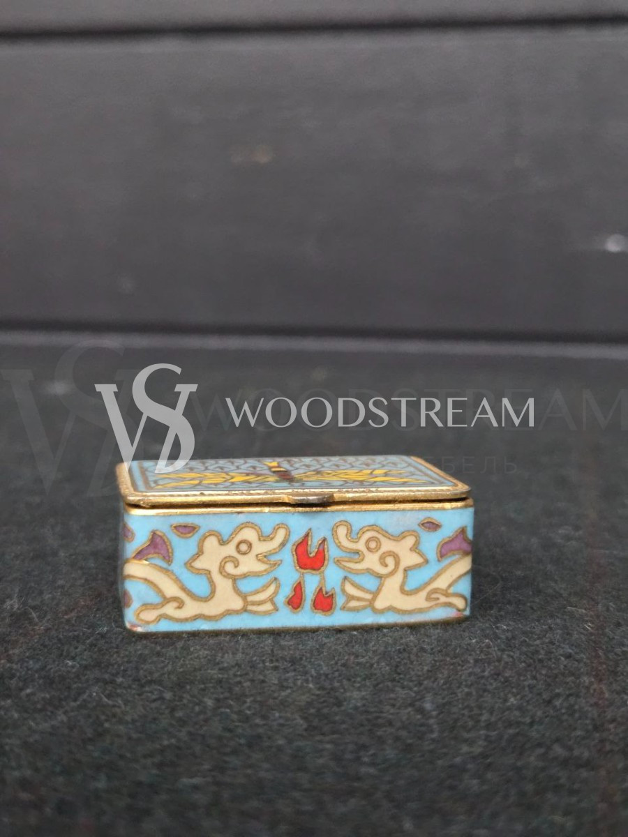 Шкатулка/Таблетница Клуазоне