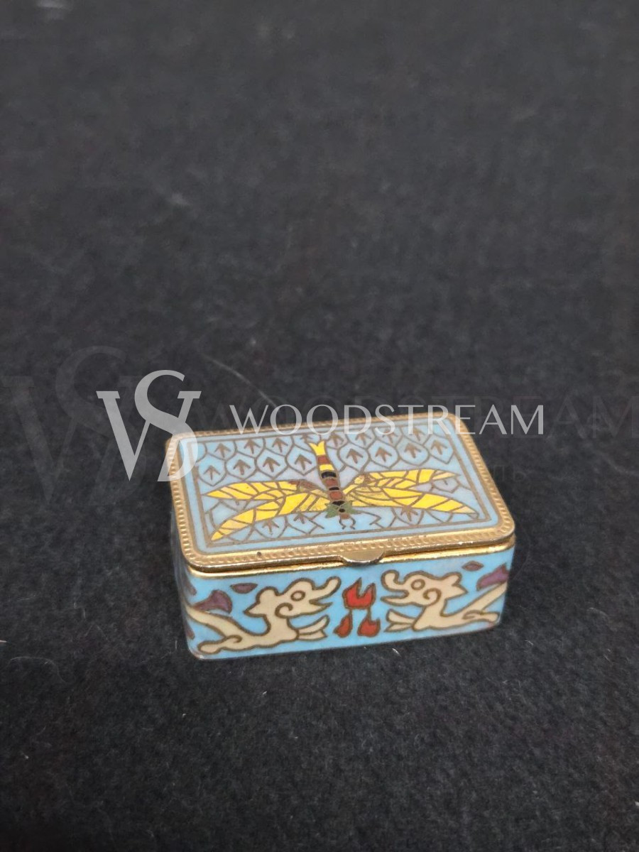 Шкатулка/Таблетница Клуазоне