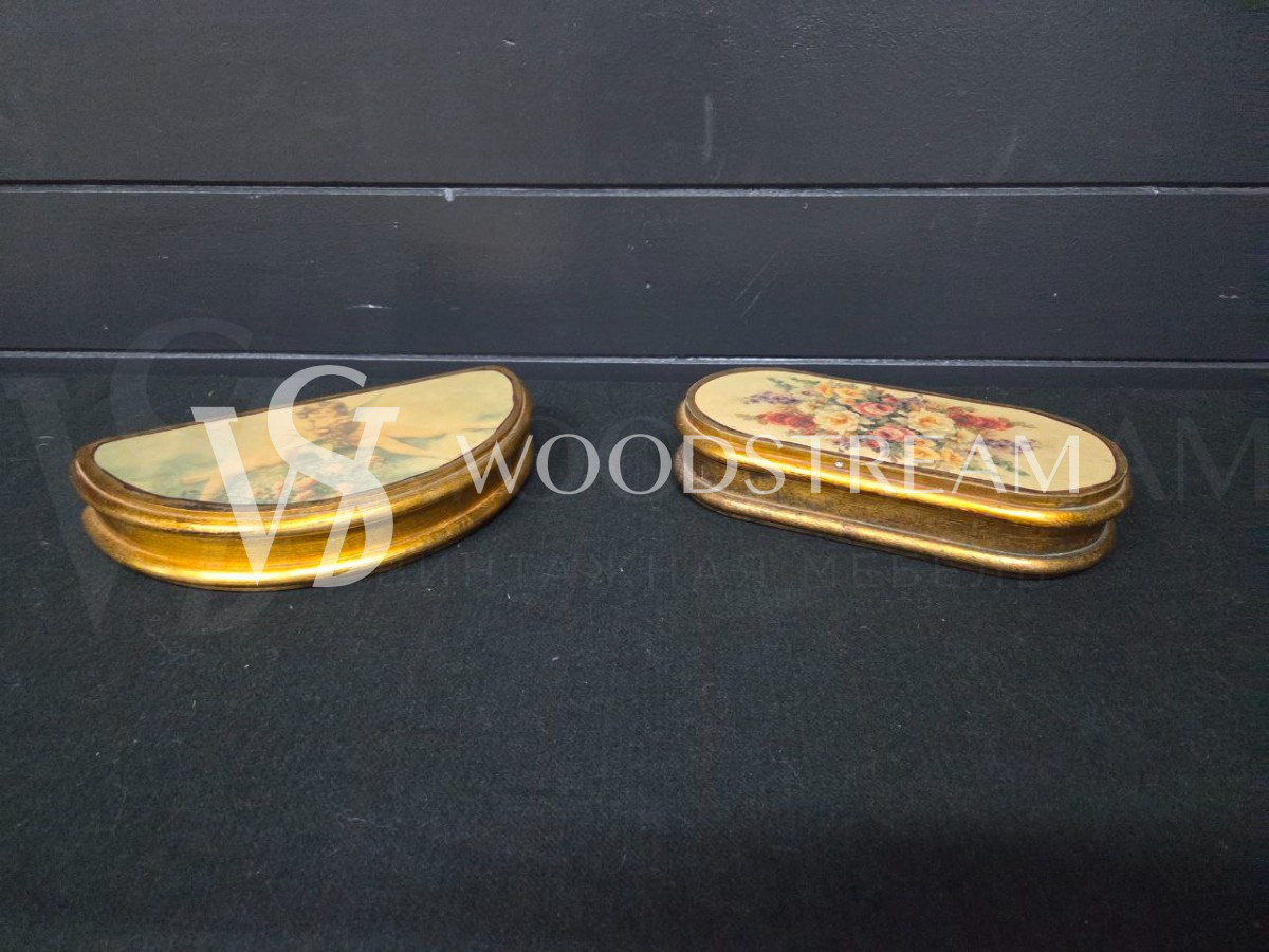 Шкатулка винтажная 2 штуки