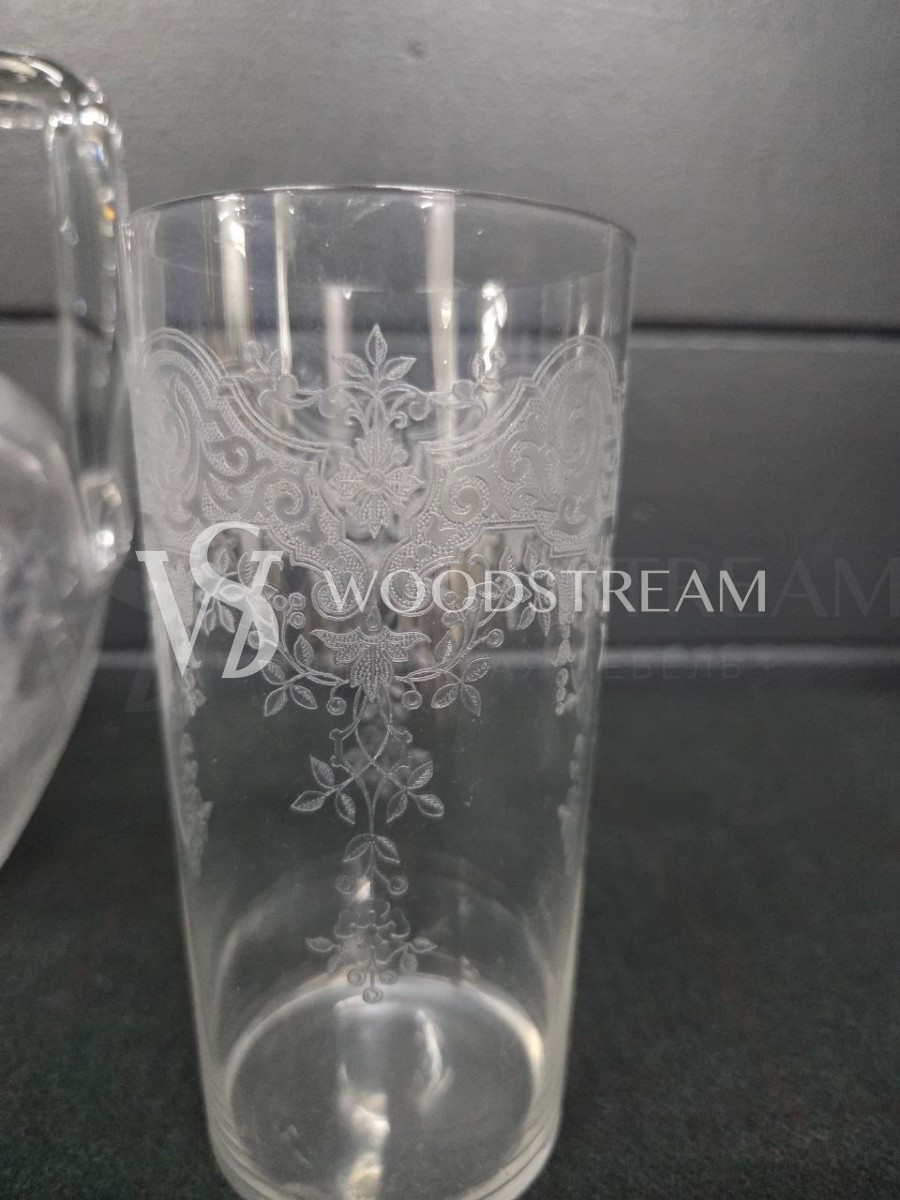 Набор: Кувшин и Стакан 2 штуки винтажный