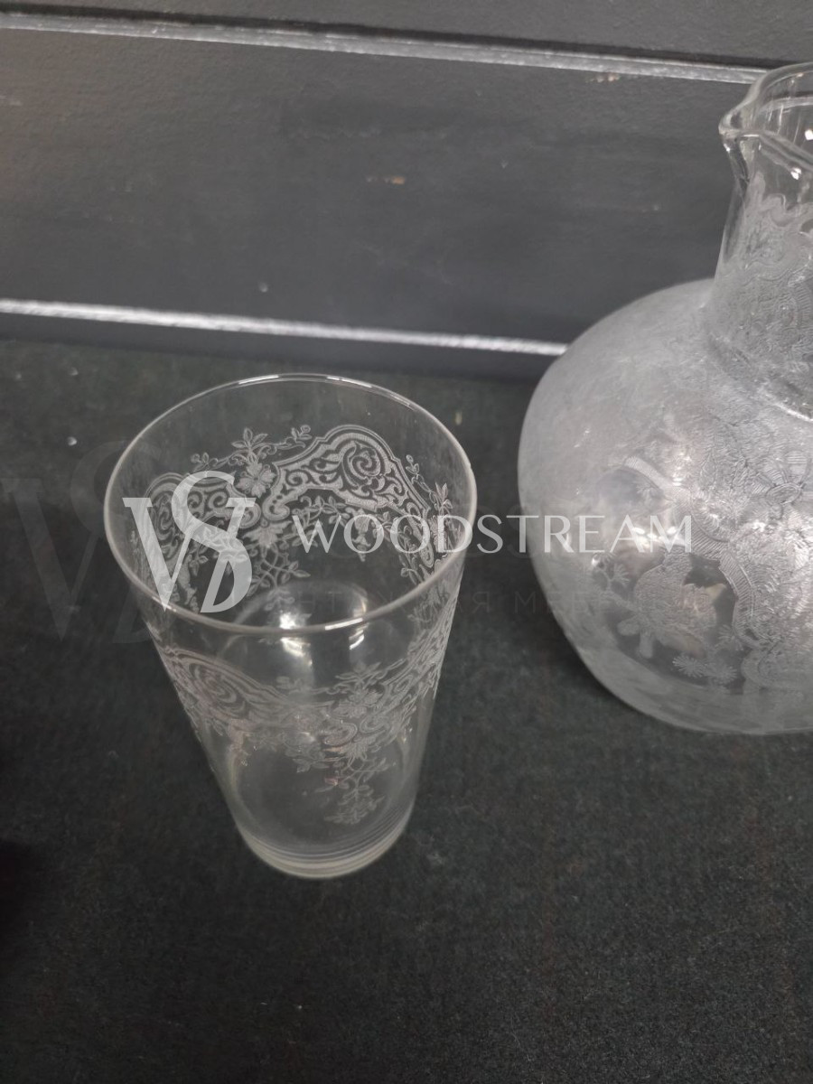 Набор: Кувшин и Стакан 2 штуки винтажный