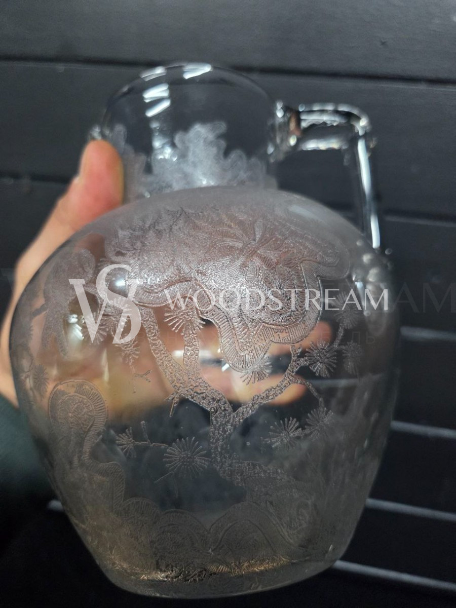 Набор: Кувшин и Стакан 2 штуки винтажный