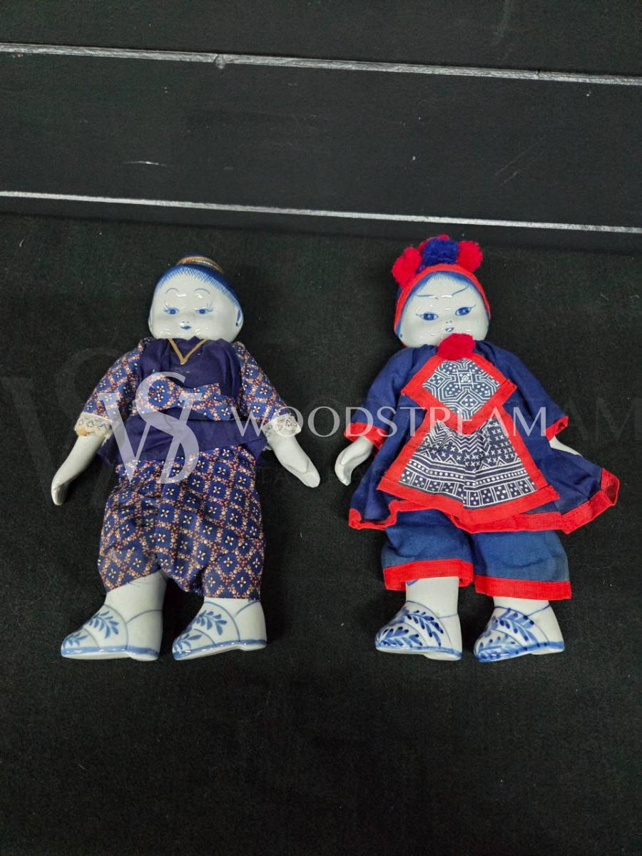 Кукла в восточном стиле 2 штуки Мальчик и Девочка