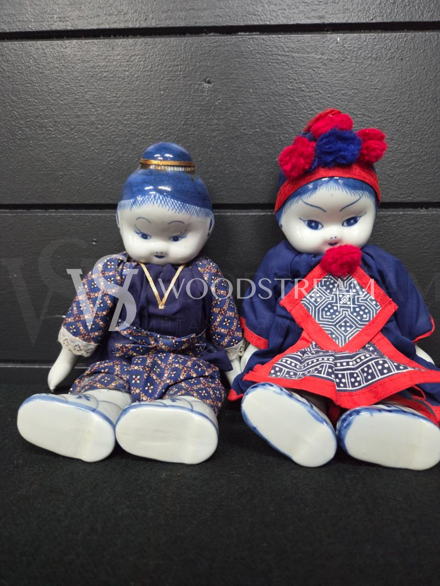 Кукла в восточном стиле 2 штуки Мальчик и Девочка