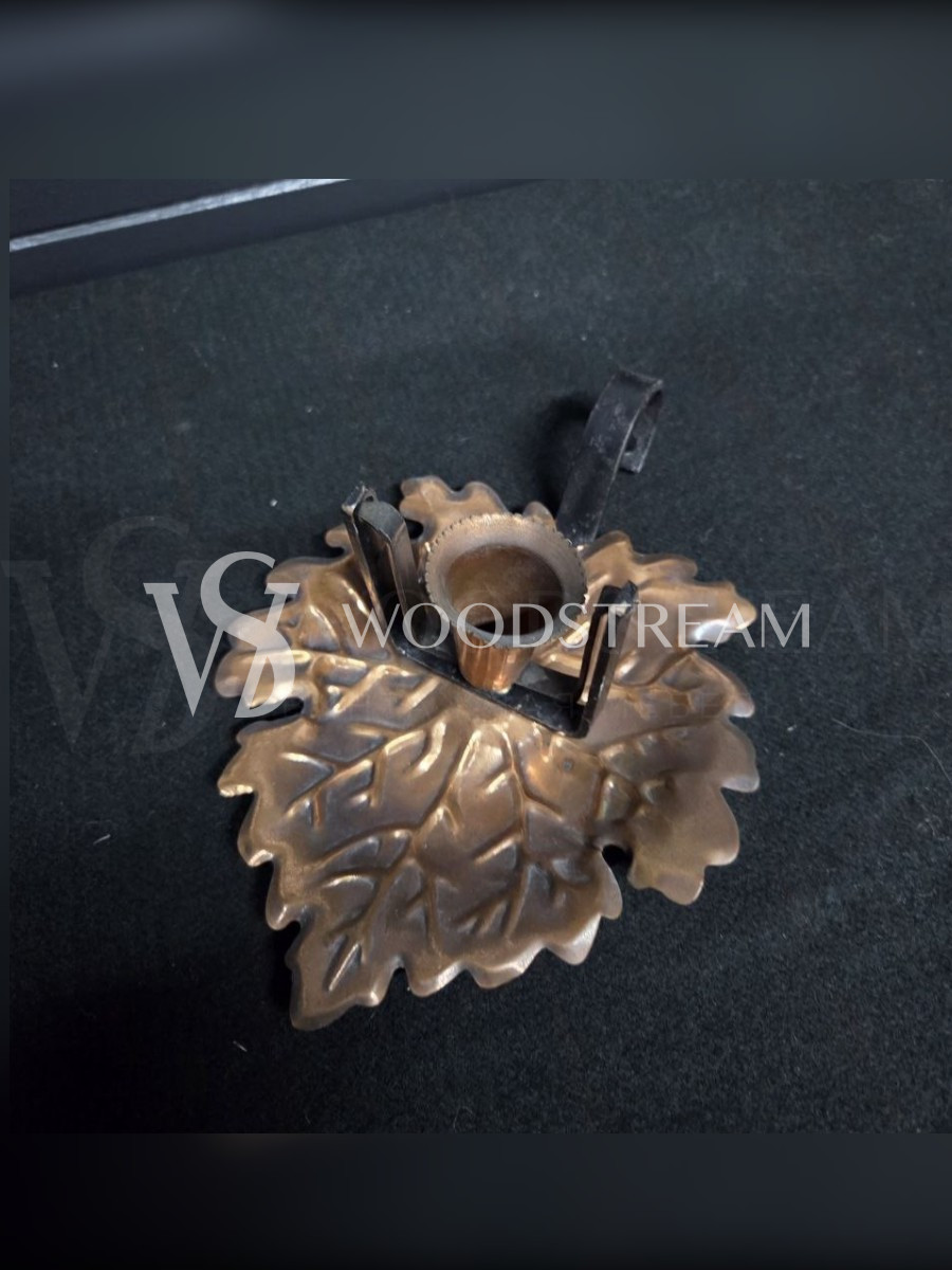 Подсвечник с ручкой винтажный