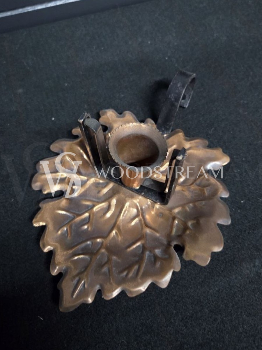 Подсвечник с ручкой винтажный