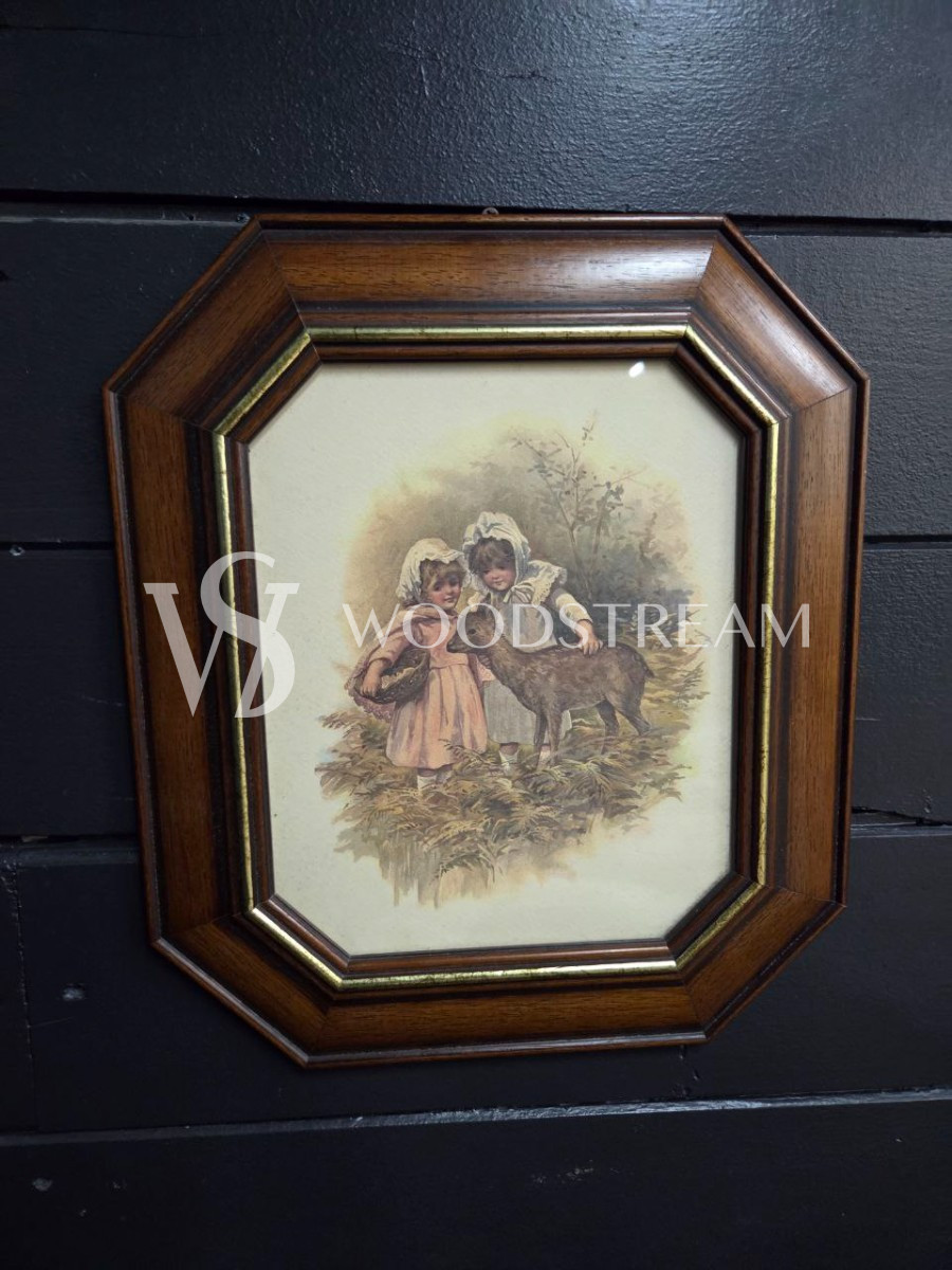 Картина винтажная Дети 2 штуки