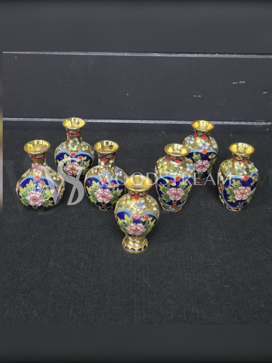 Ваза декоративная Клуазоне 7 штук