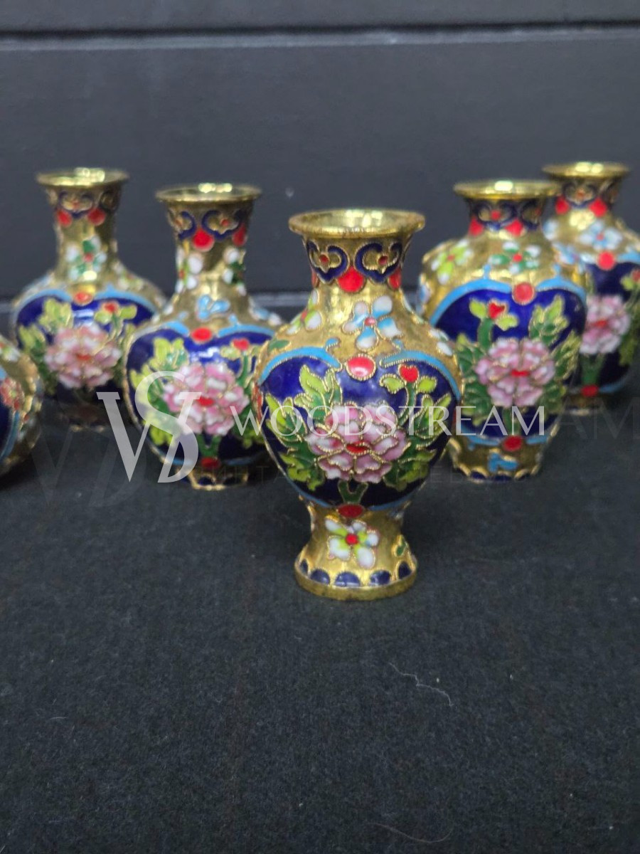 Ваза декоративная Клуазоне 7 штук