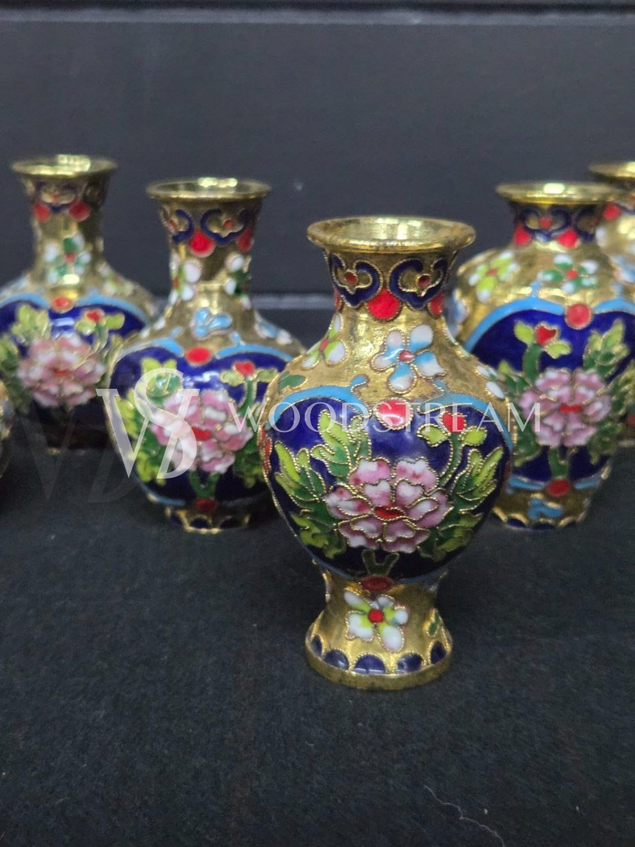 Ваза декоративная Клуазоне 7 штук