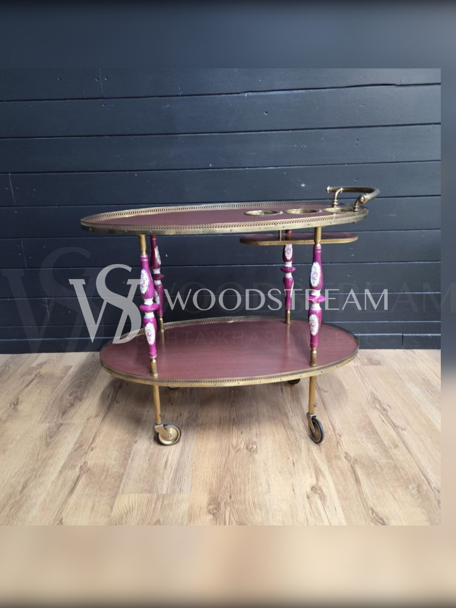 Стол сервировочный винтажный