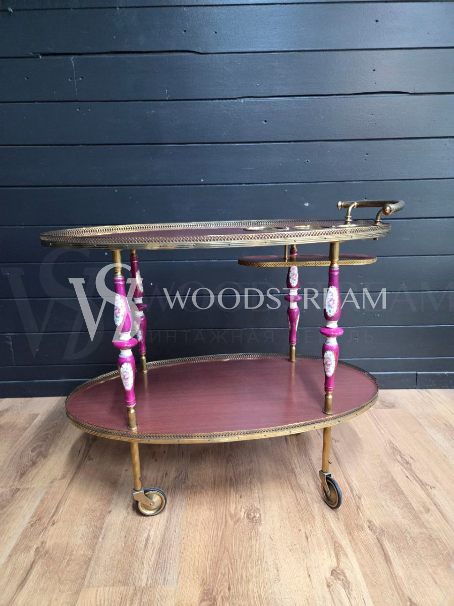 Стол сервировочный винтажный